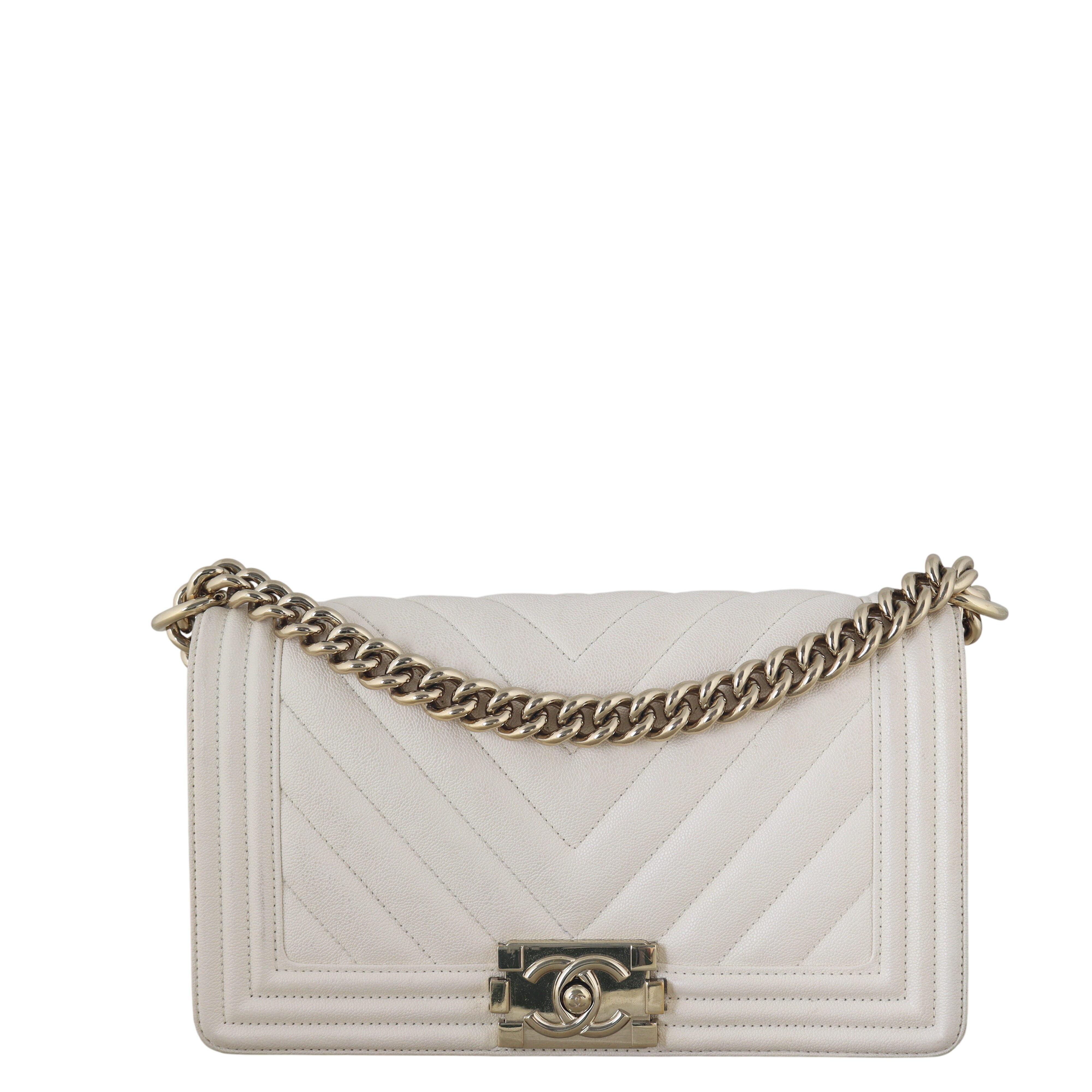 Chanel Boy Old Medium Chevron