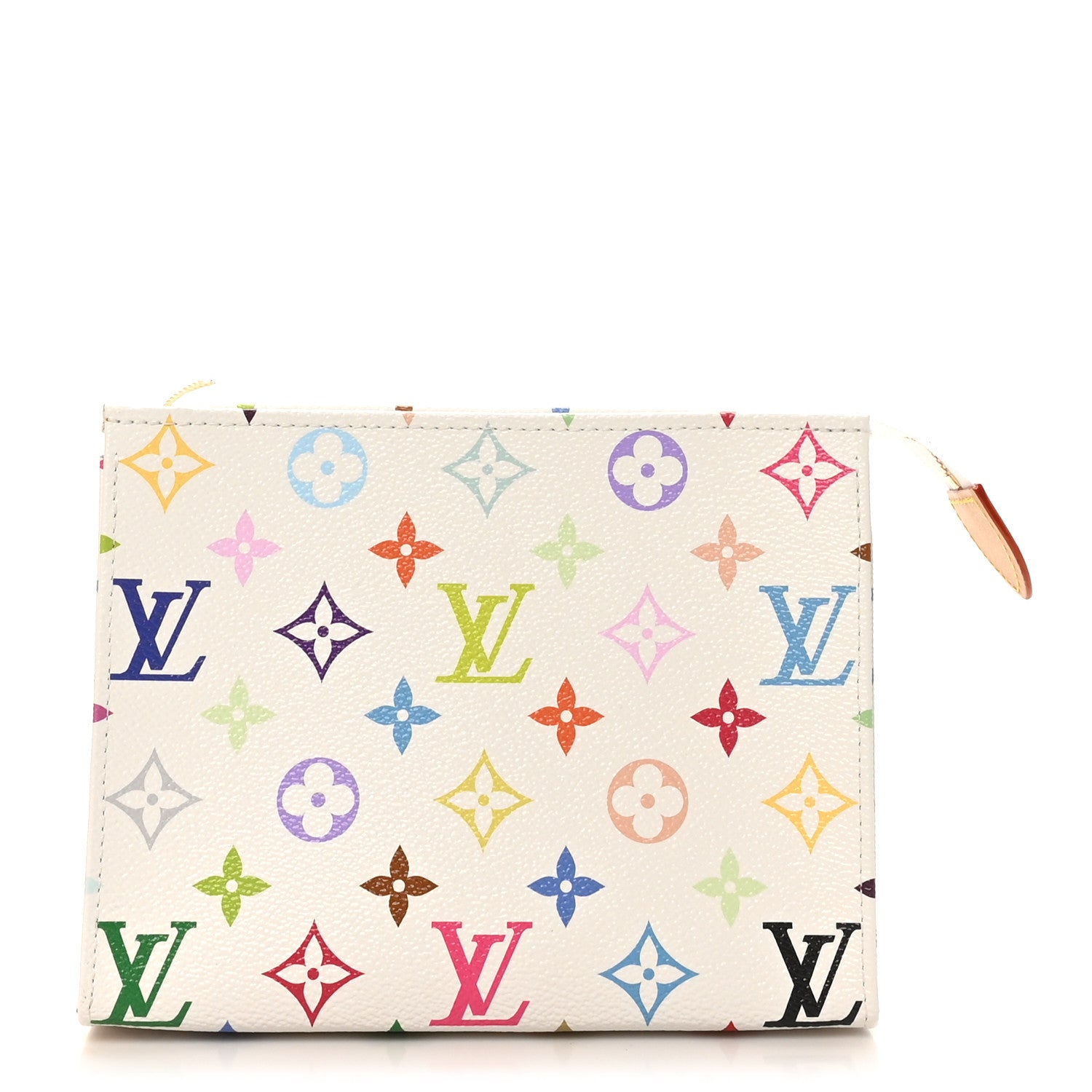 LV X TM Monogram Multicolor Toiletry Pouch 19 White