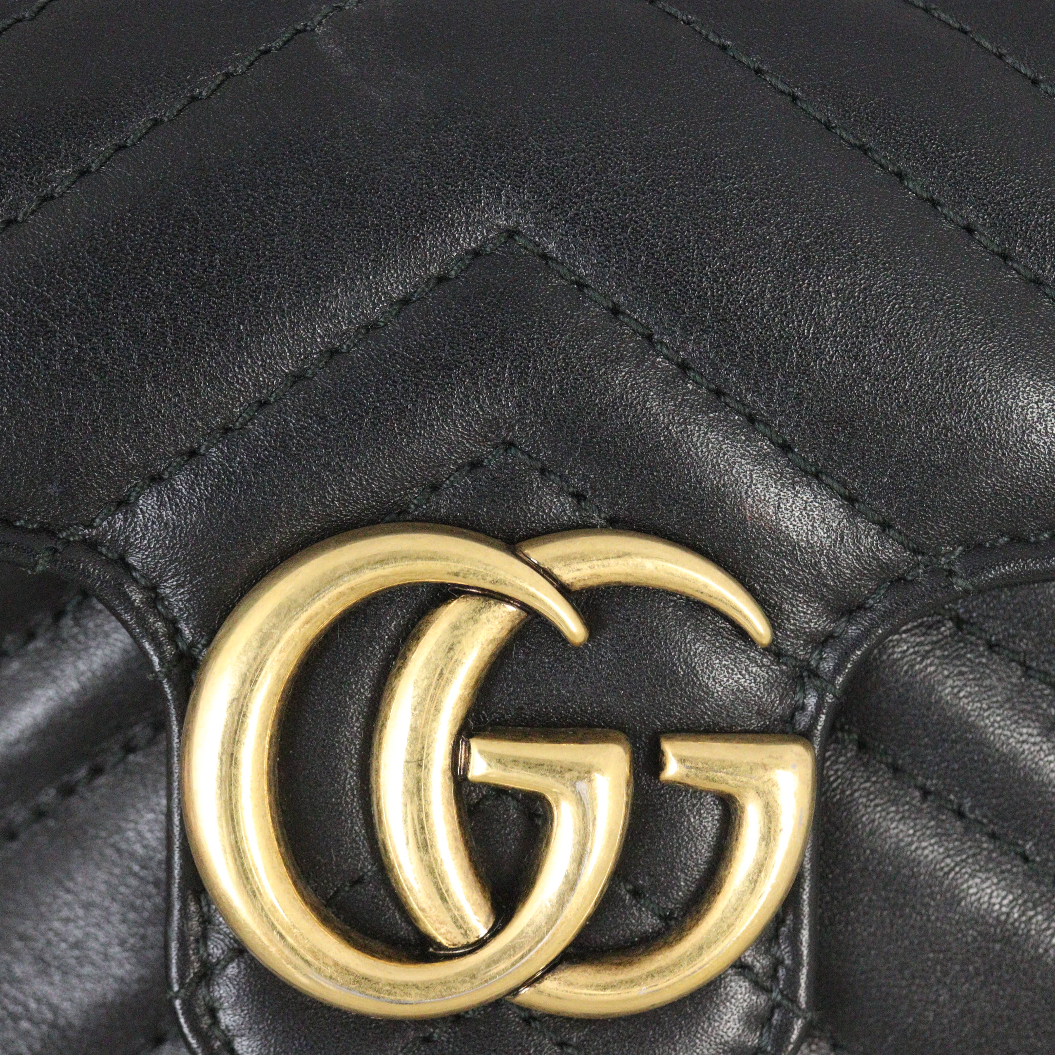 Gucci GG Marmont Matelasse Super Mini Shoulder Bag