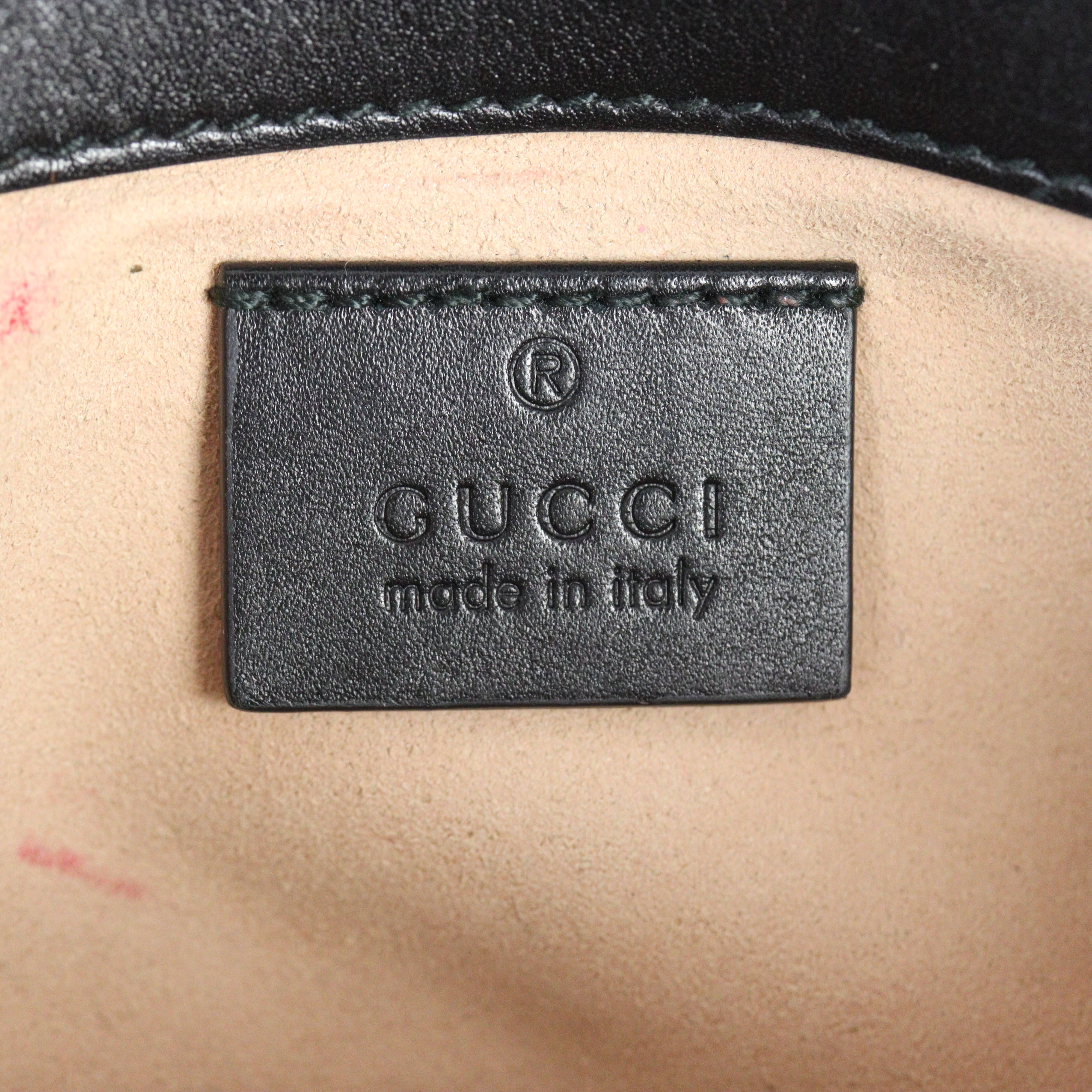 Gucci GG Marmont Matelasse Super Mini Shoulder Bag
