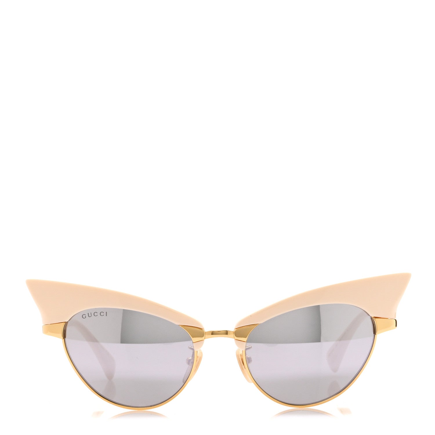 Acetate Cat Eye Sunglasses GG1131S Gold Multicolor