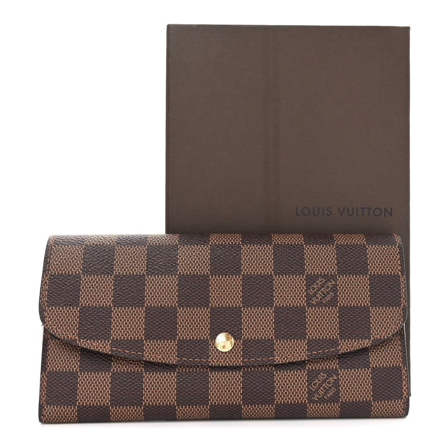 Damier Ebene Emilie Wallet