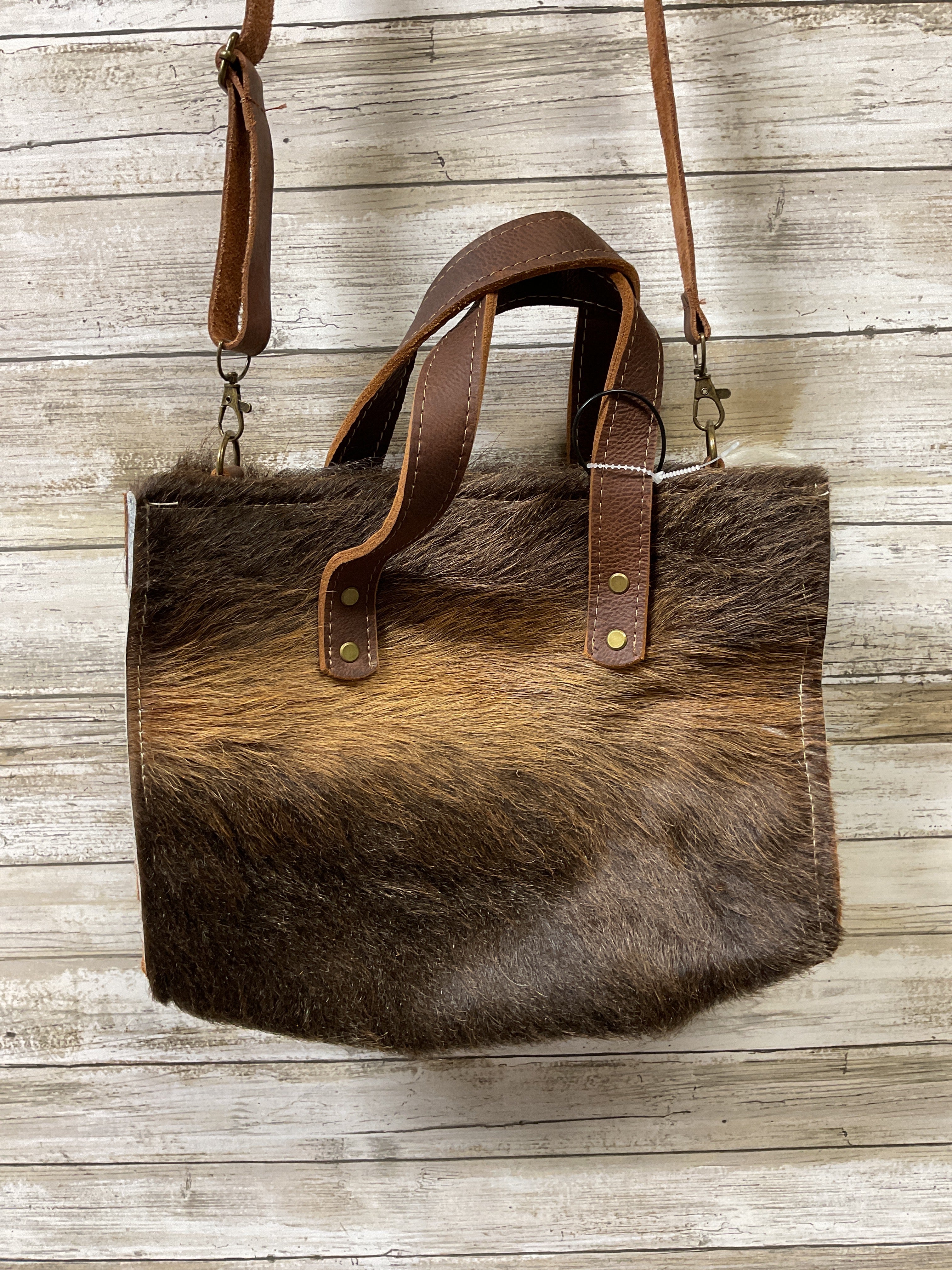 Handbag By Cmb In Brown, Size:Medium