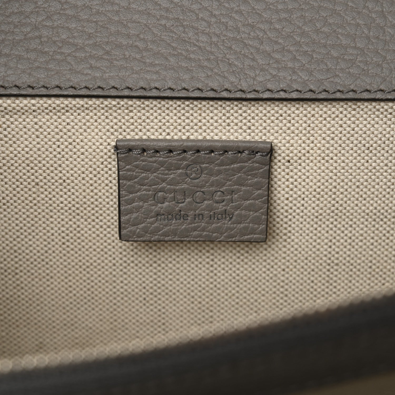 Pebbled Calfskin Small Dionysus Shoulder Bag Dusty Grey