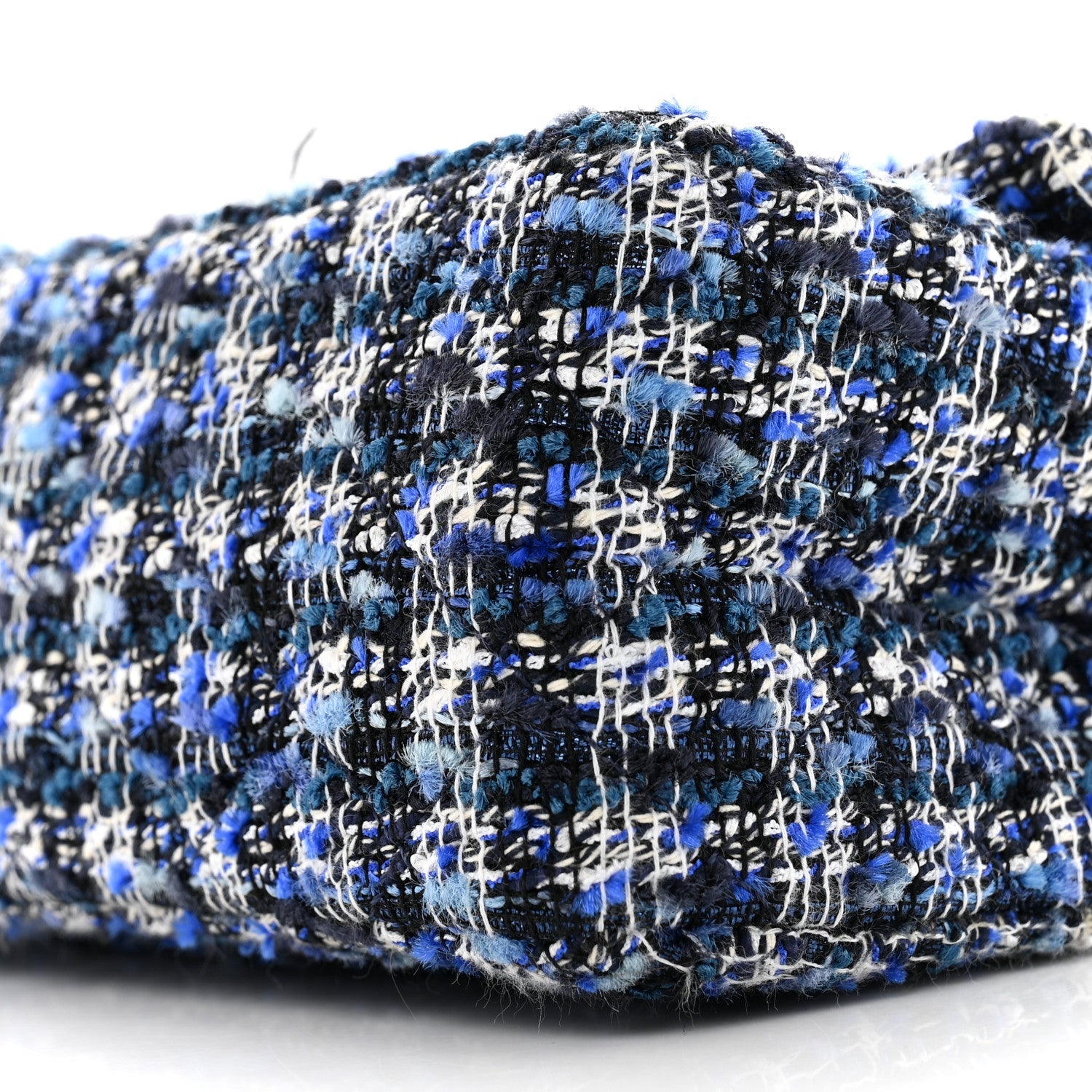 Tweed Quilted 2.55 Reissue Mini Flap Blue