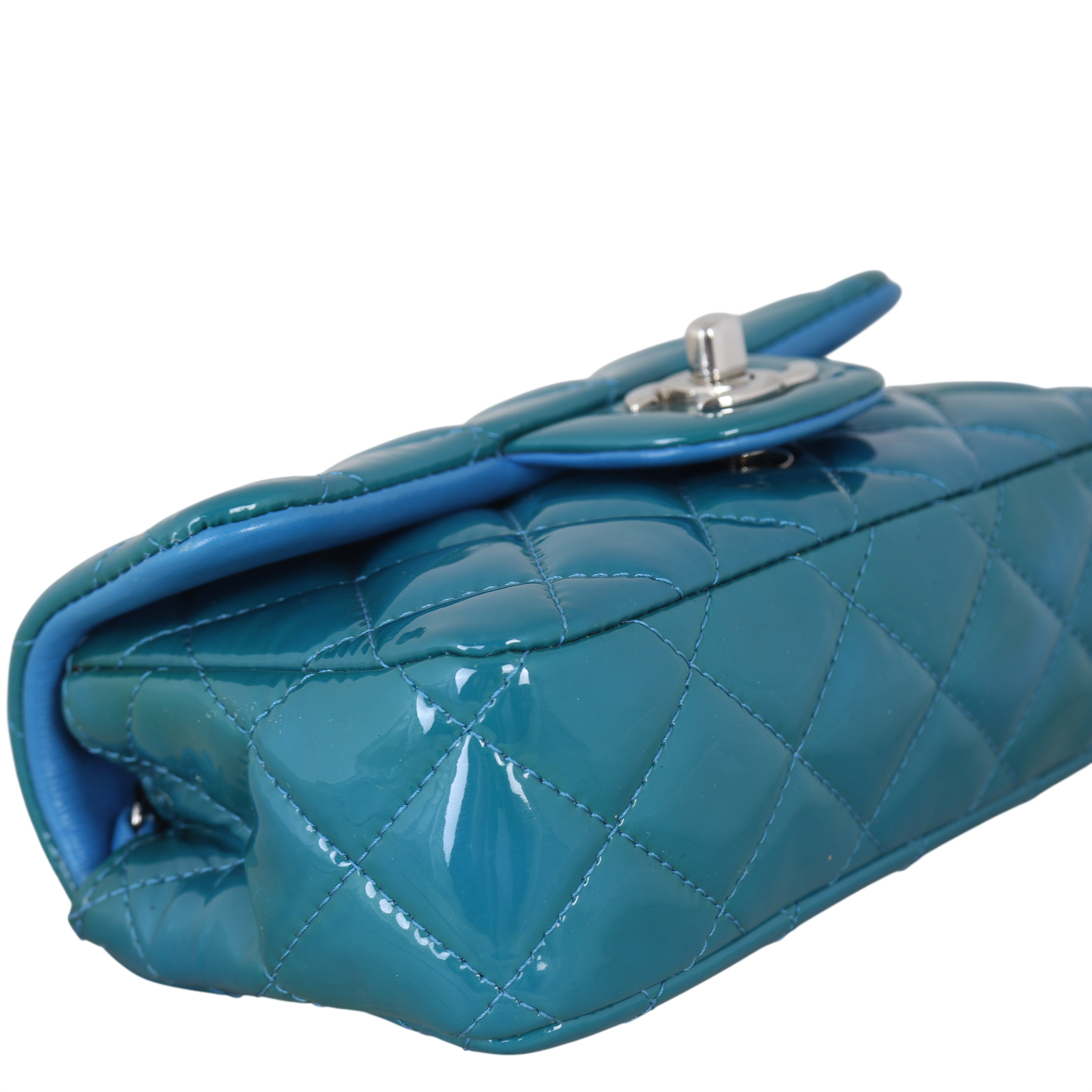 Chanel Classic Flap Extra Mini Rectangular Bag Patent