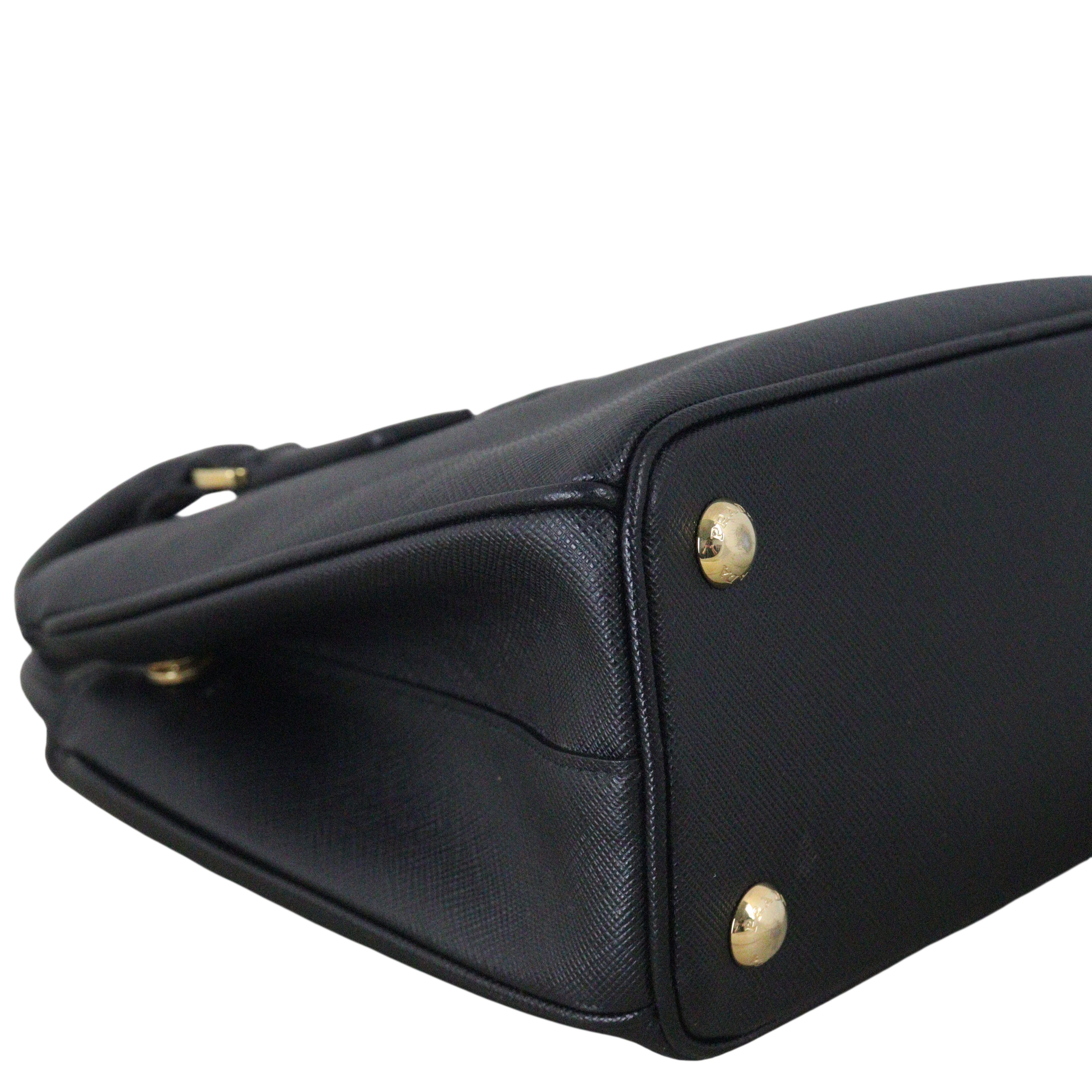 Prada Saffiano Lux Galleria Tote Mini