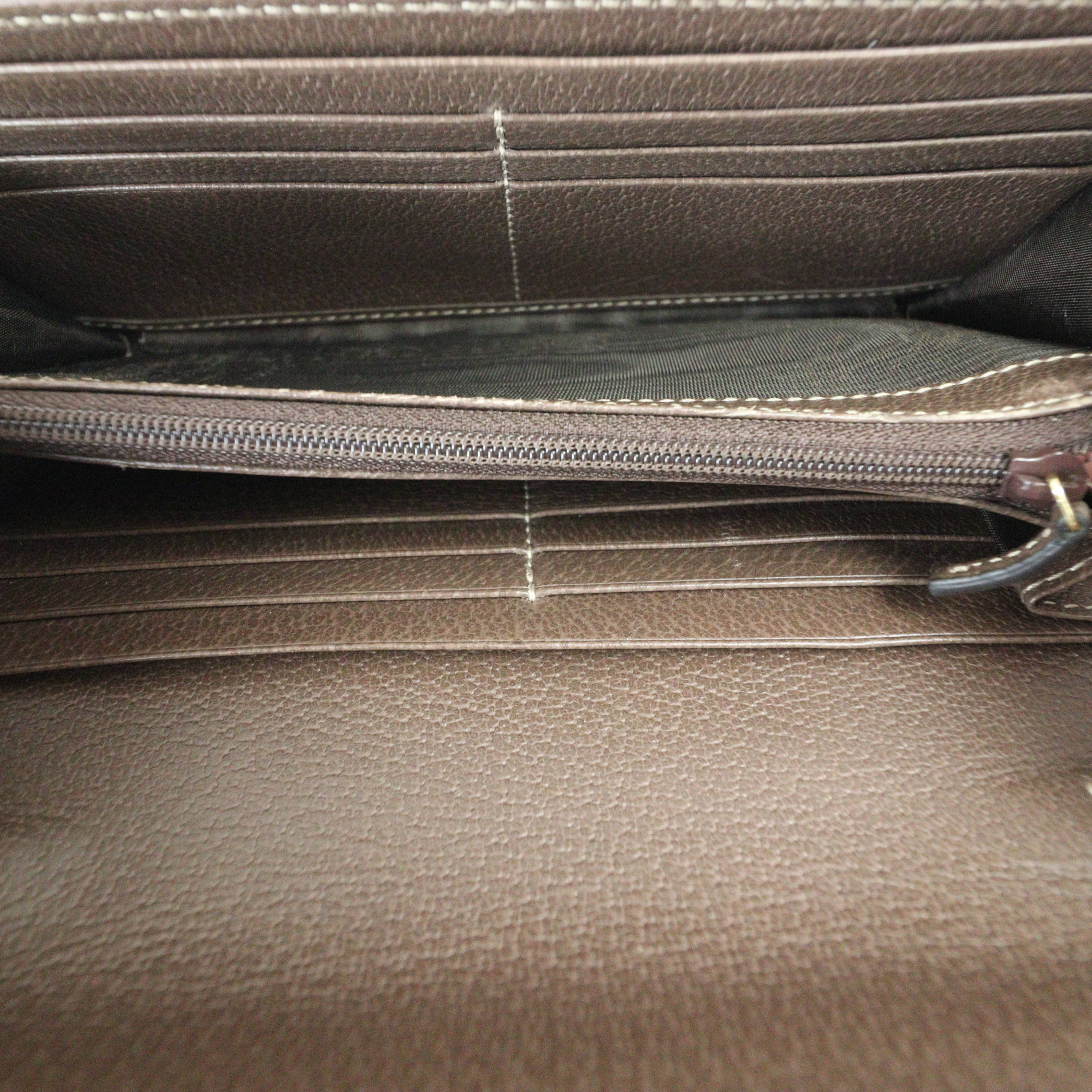 Gucci Ophidia GG Supreme Wallet on Chain