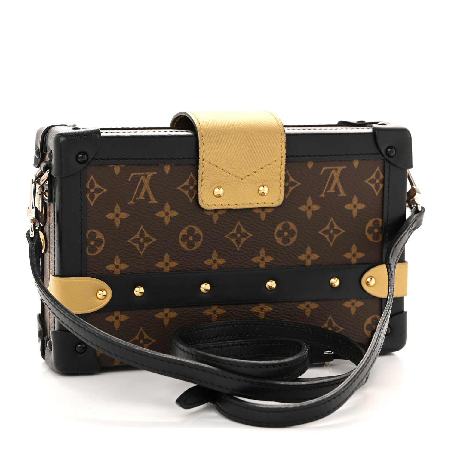 Monogram Column Petite Malle Black