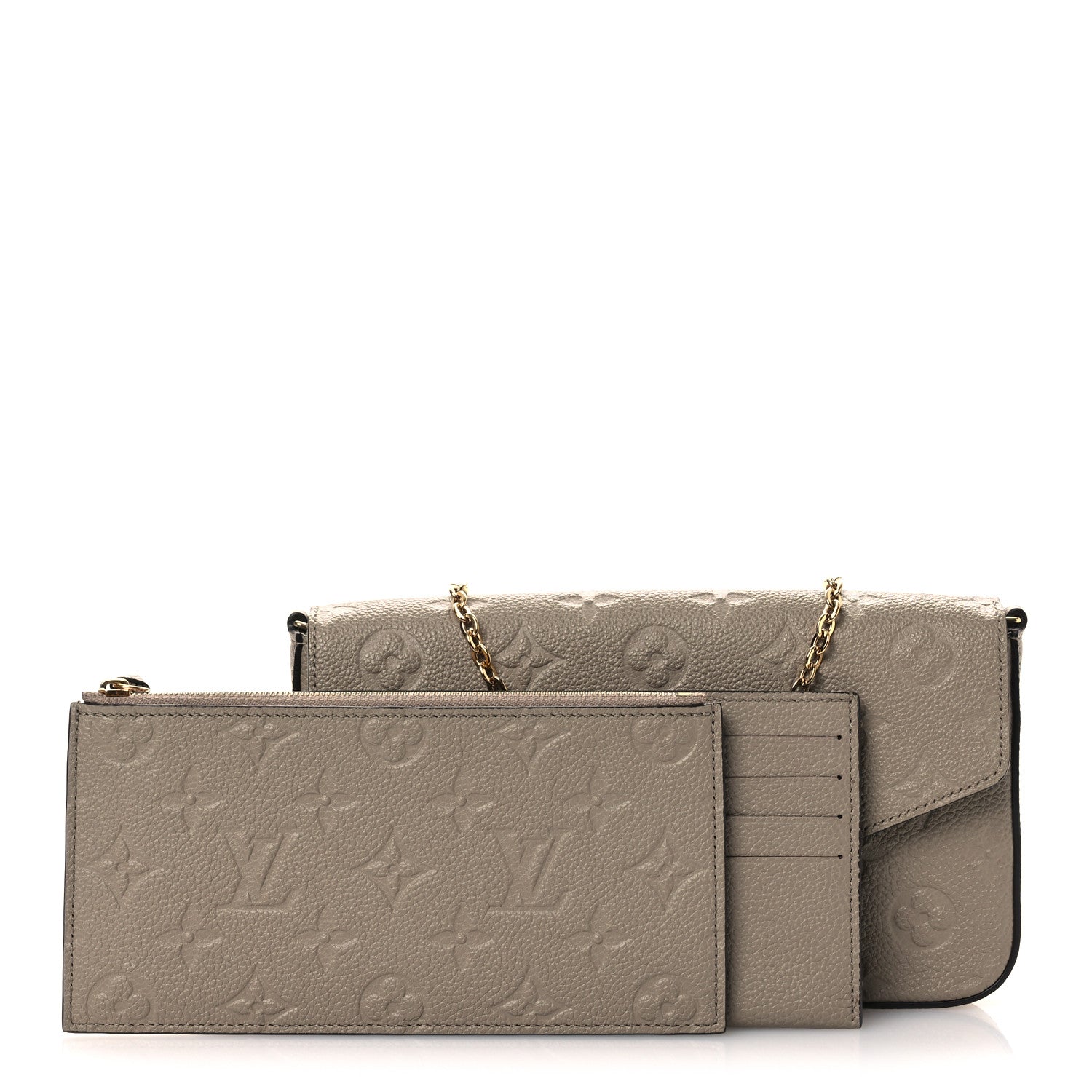 Empreinte Pochette Felicie Chain Wallet Tourterelle