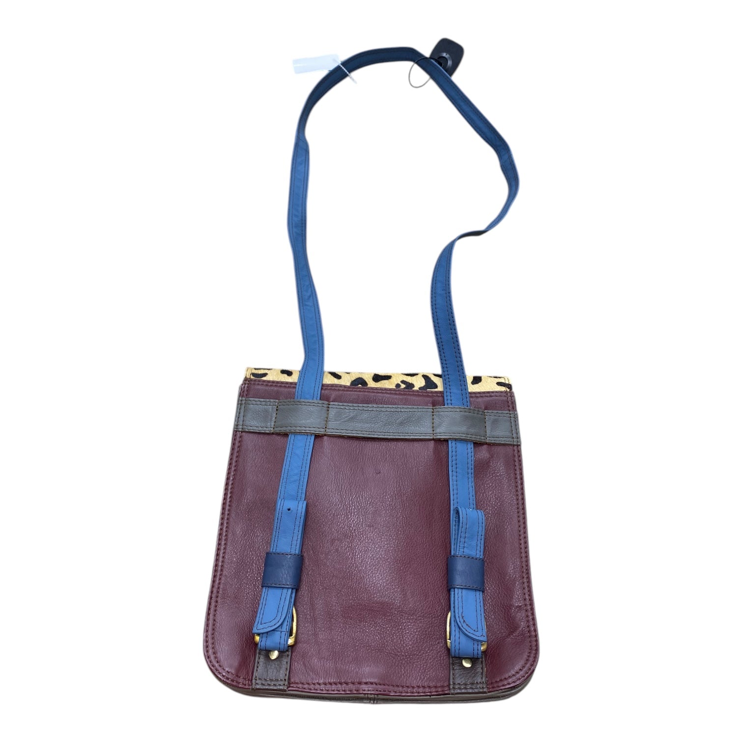 Handbag Leather By sakura In Multi, Size:Medium