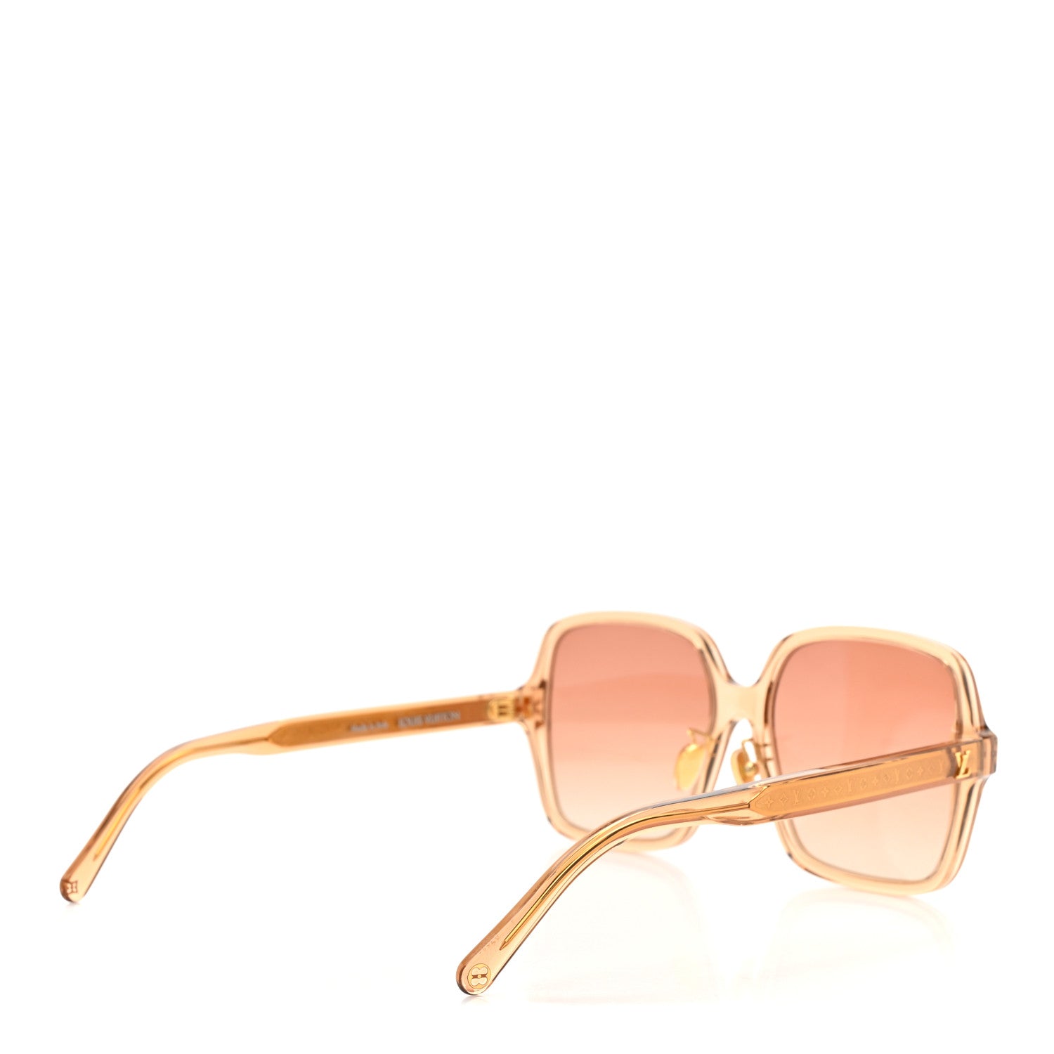 Acetate Aura Square Sunglasses Z3045E Ambre