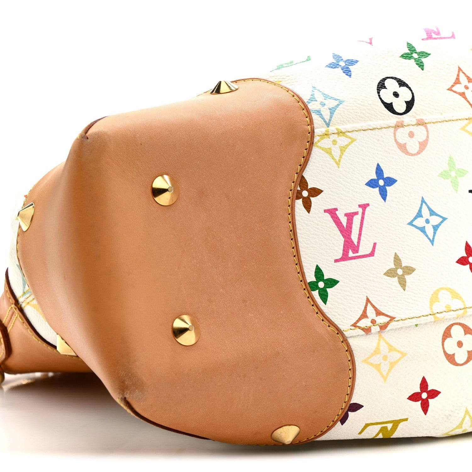 Monogram Multicolor Judy GM White