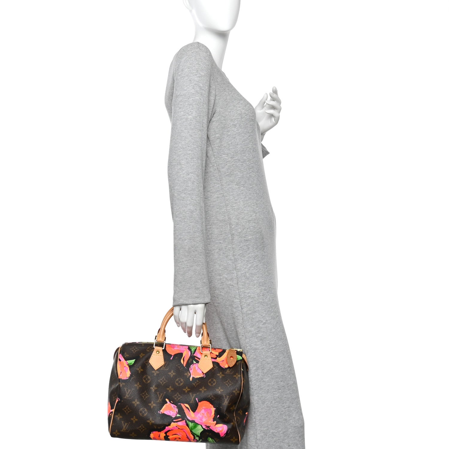 Monogram Roses Speedy 30