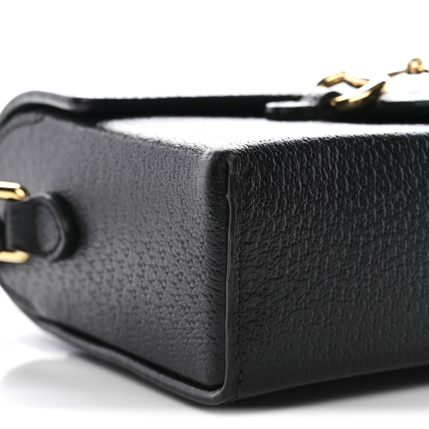 Calfskin Horsebit 1955 Shoulder Bag Black