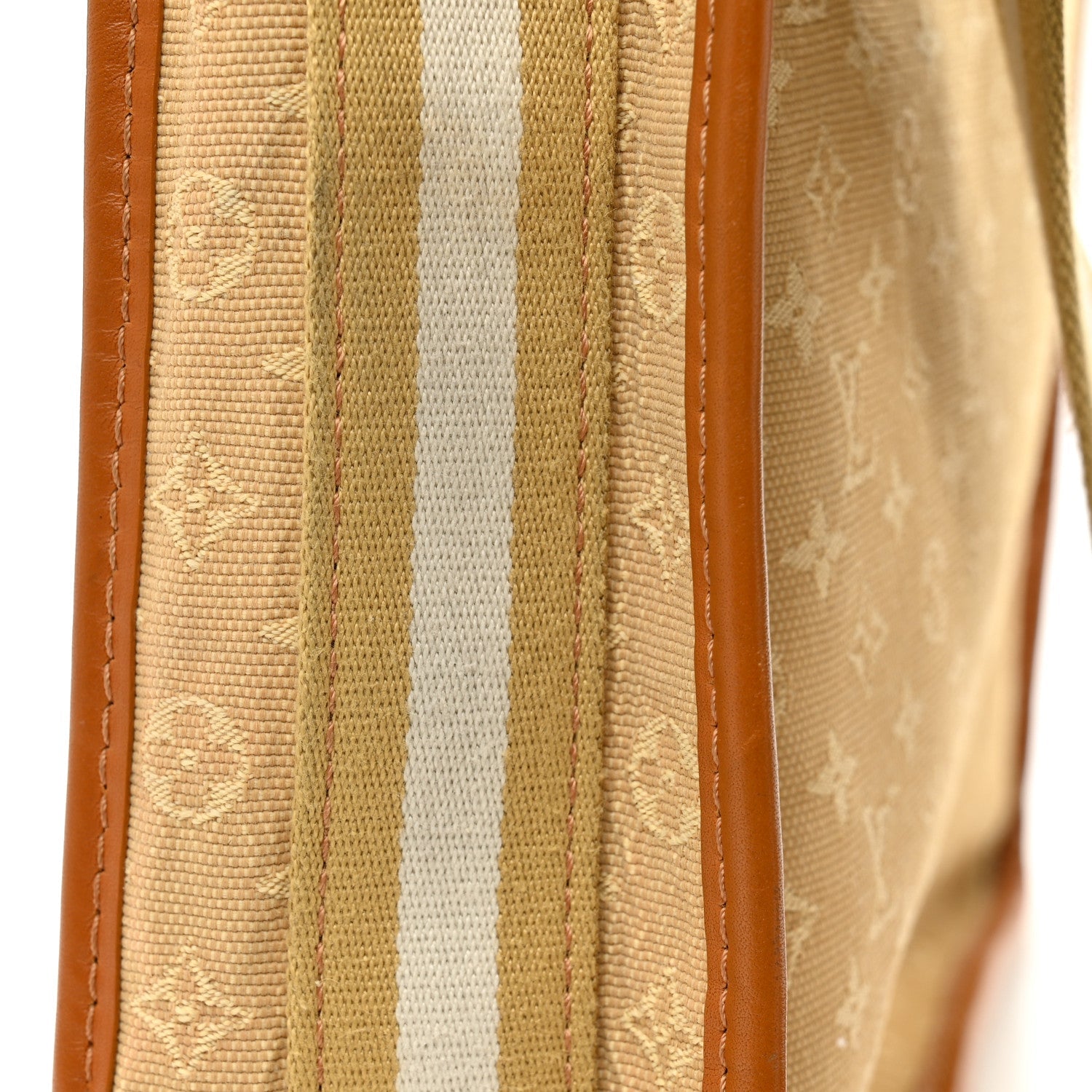 Mini Monogram Besace Mary Kate Beige