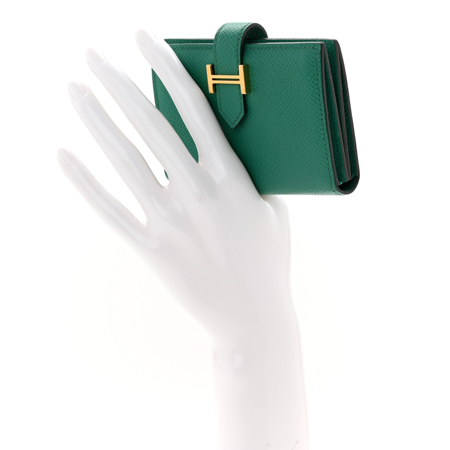 Epsom Bearn Card Holder Wallet Vert Jade