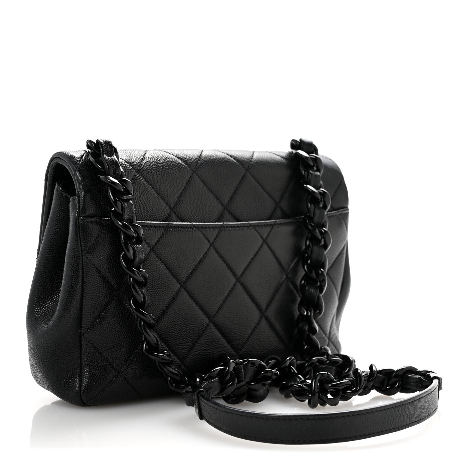 Caviar Quilted My Everything Flap Black