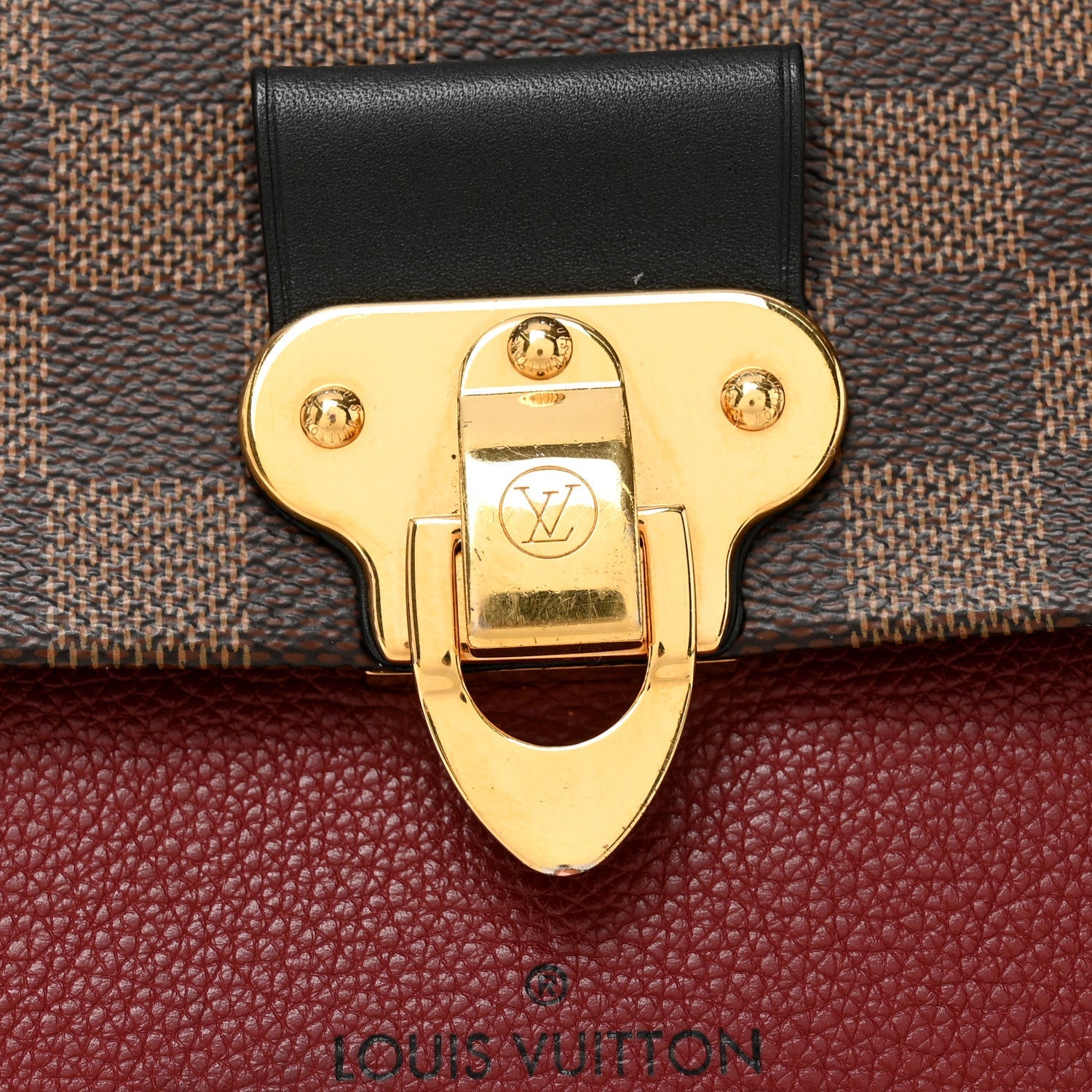 Damier Ebene Vavin PM Bordeaux
