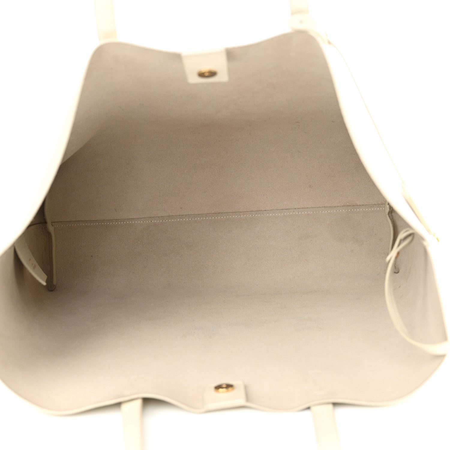 Calfskin Large Shopping Tote Porcellana