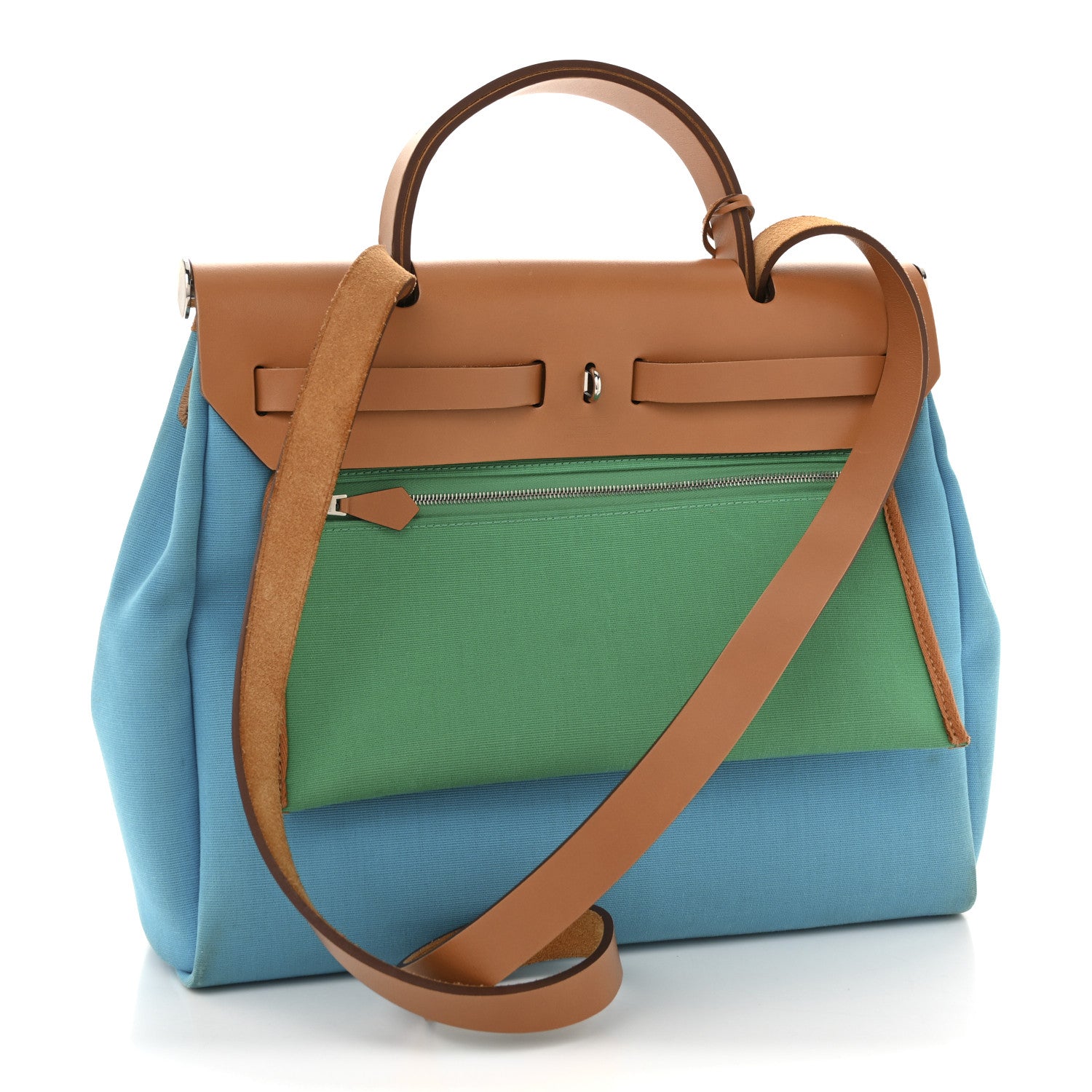 Military Toile Vache Hunter Herbag Zip Retourne 31 PM Bleu Azteque Menthe Natural