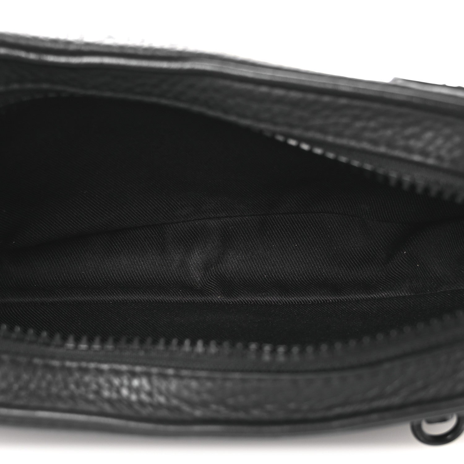 Taurillon Monogram Uniformes Solar Ray Soft Pochette Volga Belt Bag Black