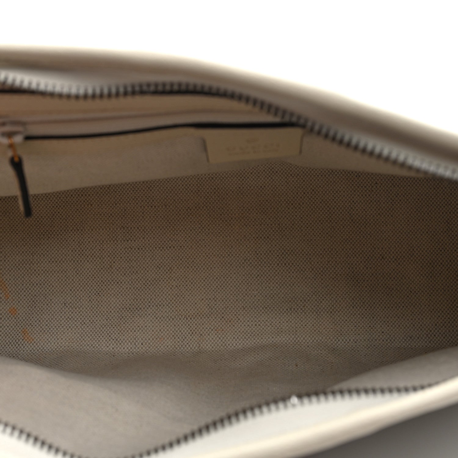 GG Supreme Monogram Web Toiletry Case White