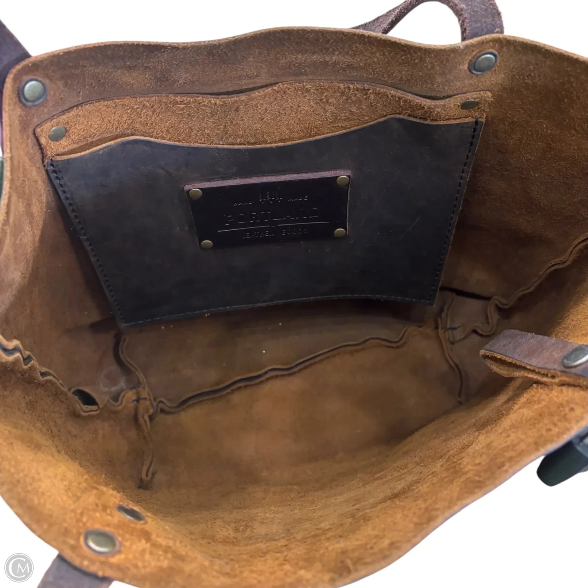 Tote Leather By Portland Leather, Size: Medium