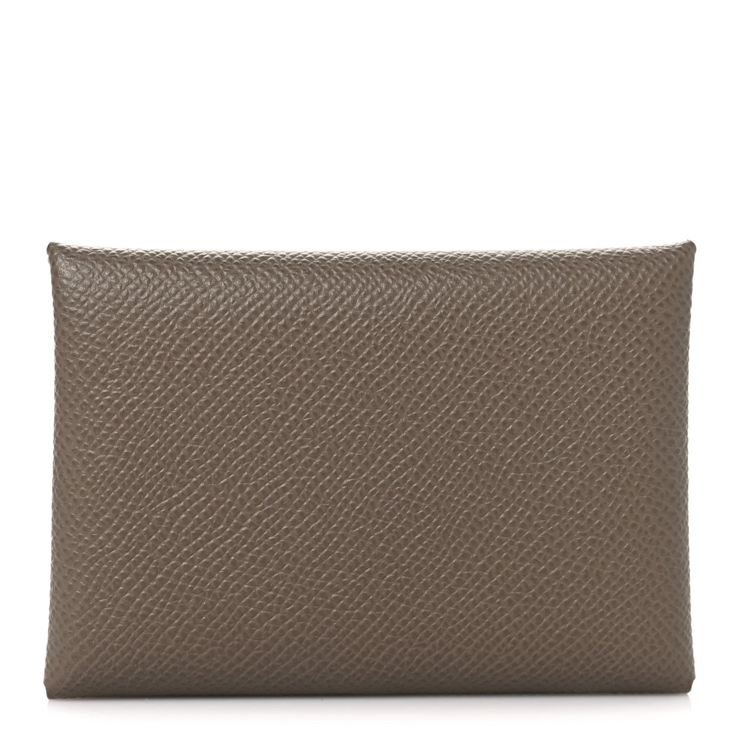 Epsom Calvi Duo Card Case Etoupe