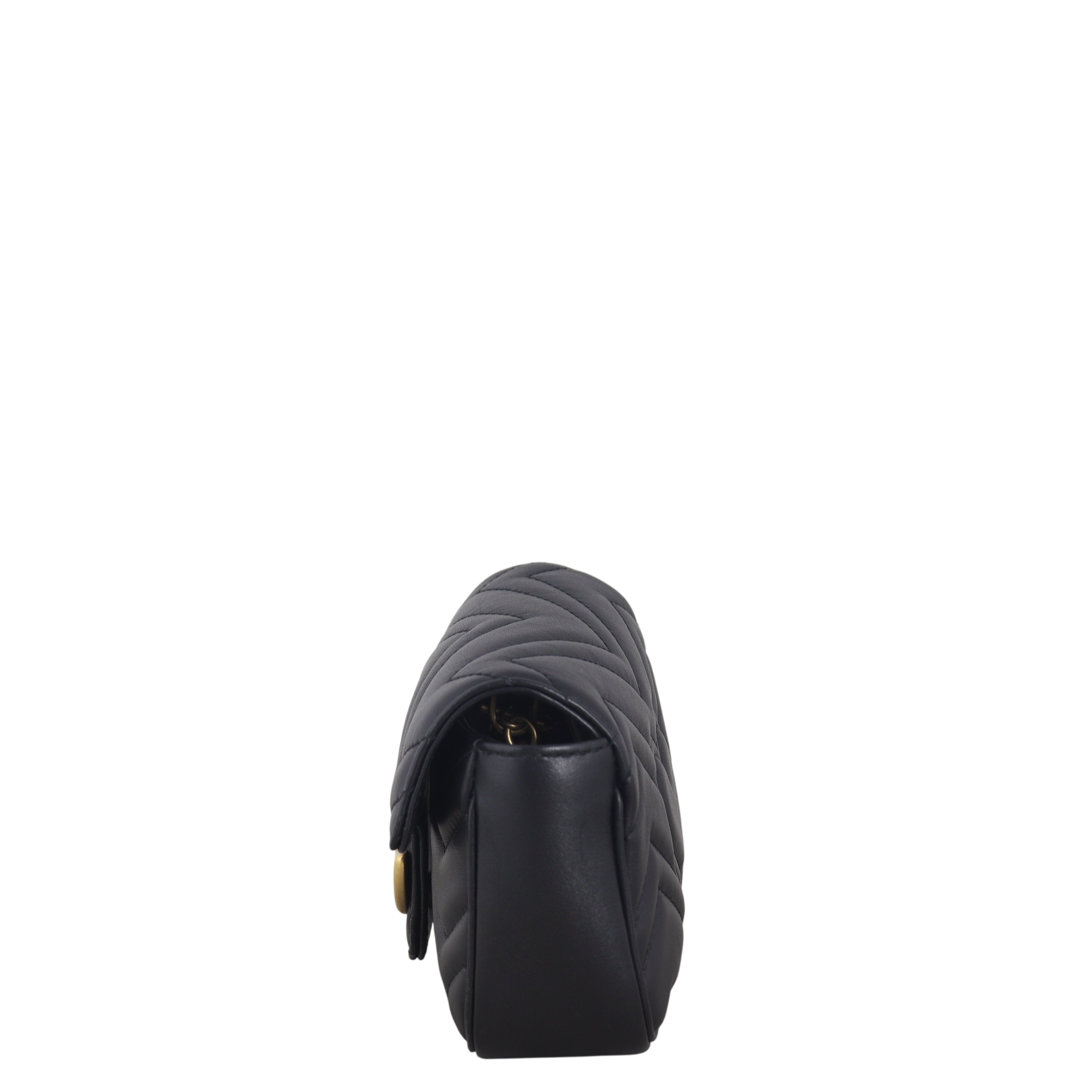 Gucci GG Marmont Matelasse Super Mini Shoulder Bag