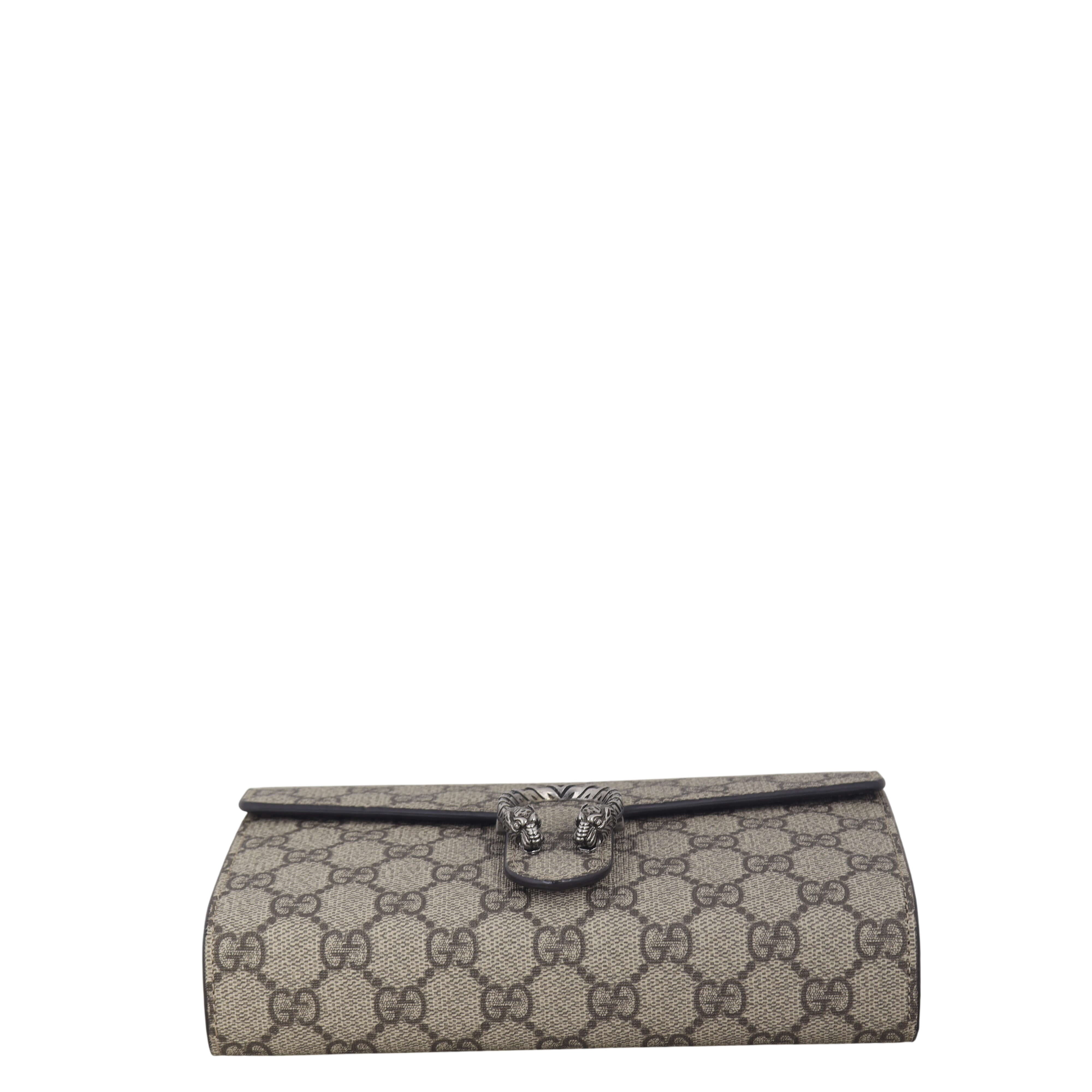 Gucci Dionysus GG Supreme Chain Wallet