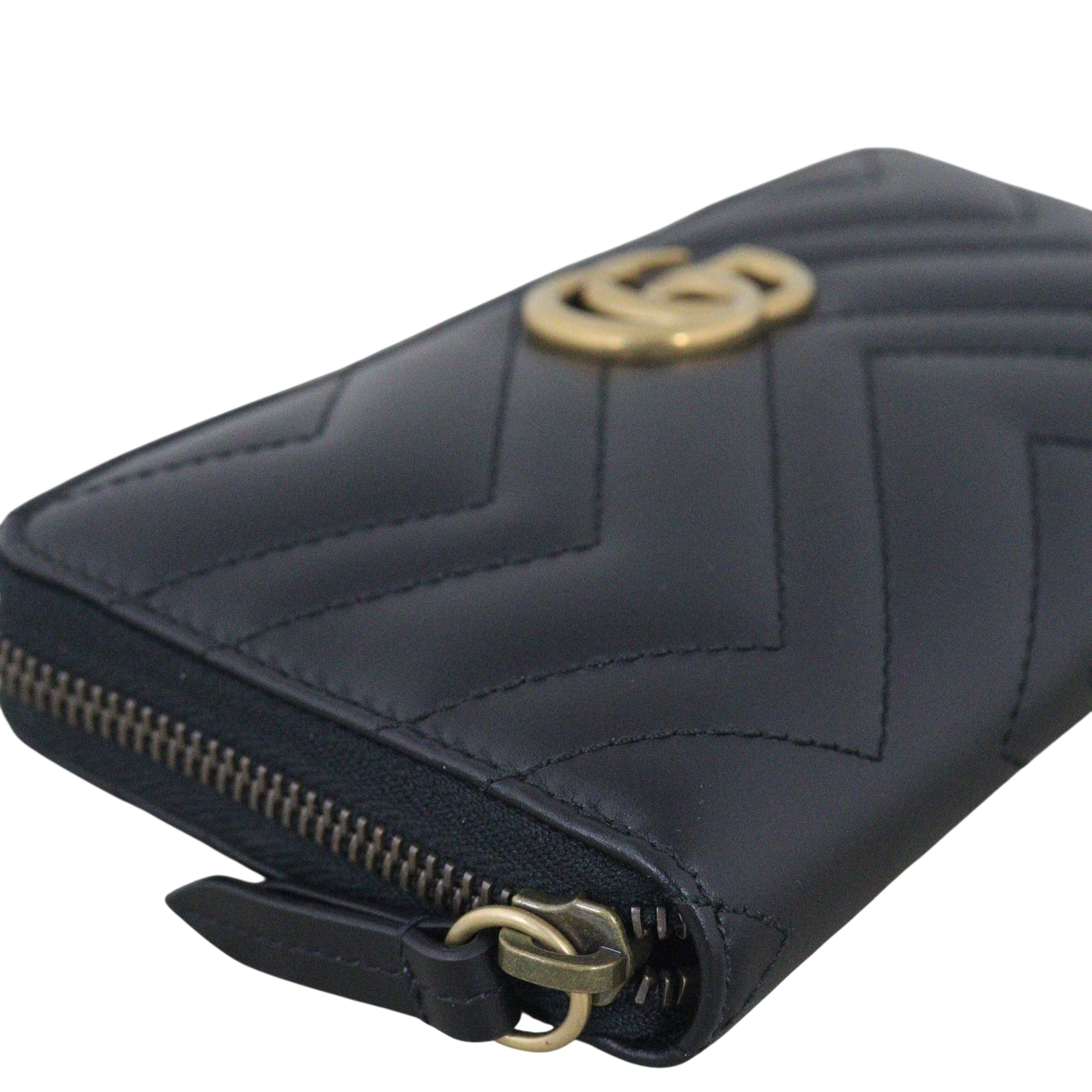 Gucci GG Marmont Matelasse Continental Wallet