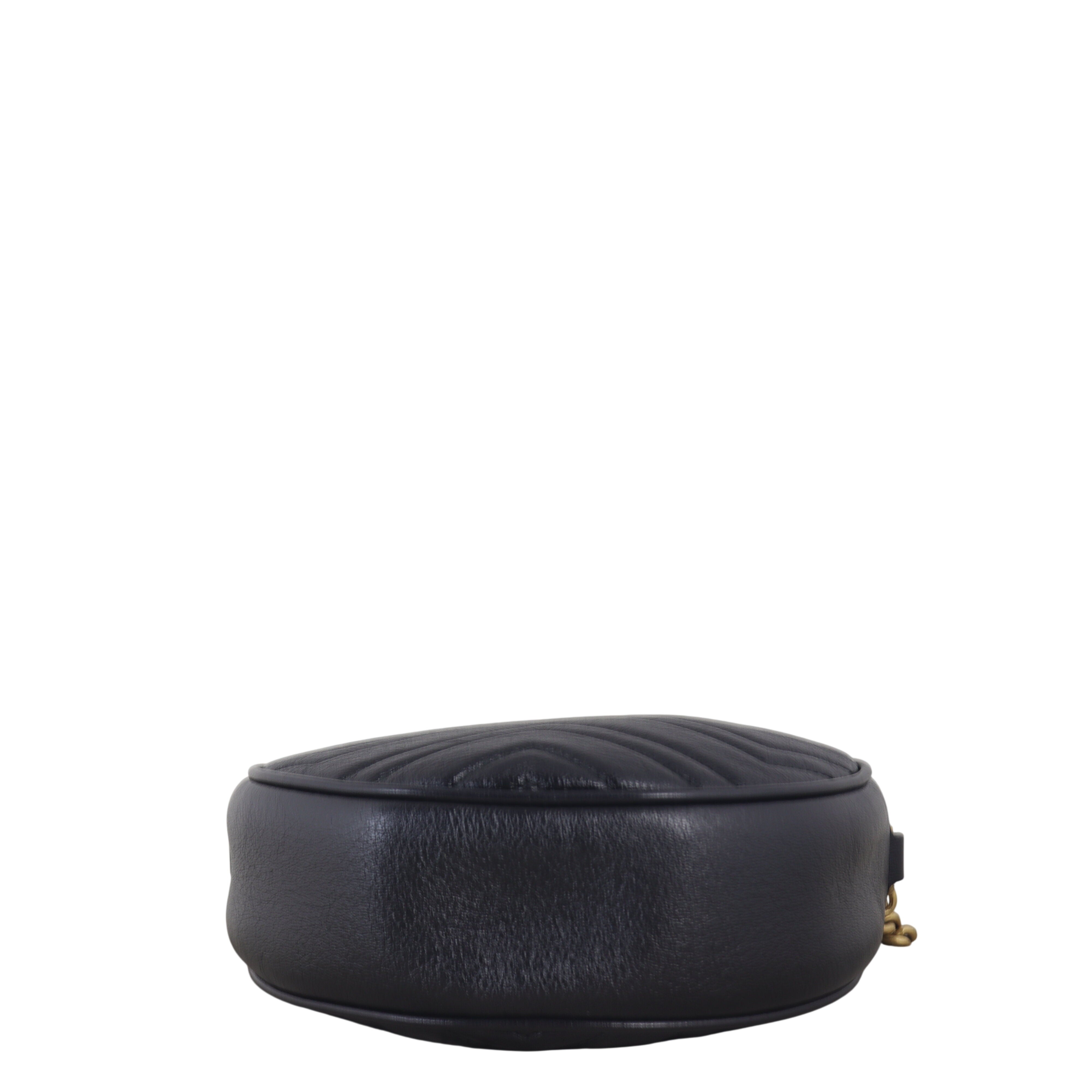 Gucci GG Marmont Round Chain Shoulder Bag