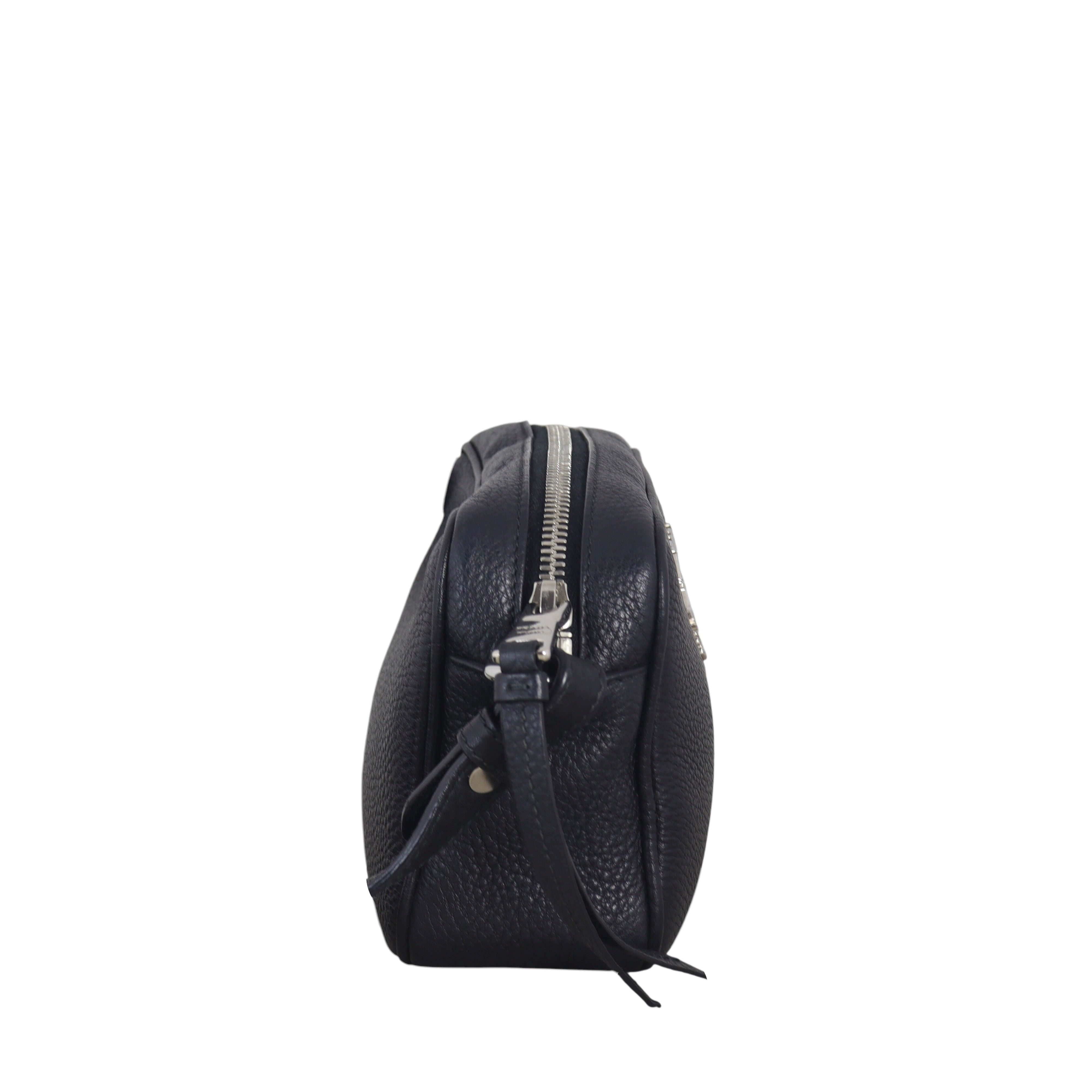 Prada Vitello Daino Zip Camera Bag
