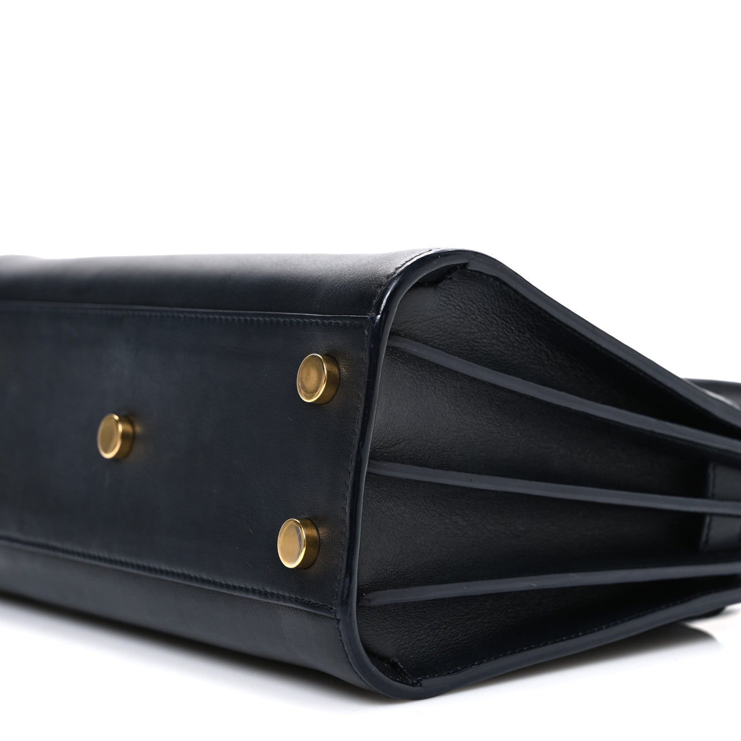 Calfskin Nano Sac De Jour Dark Blue