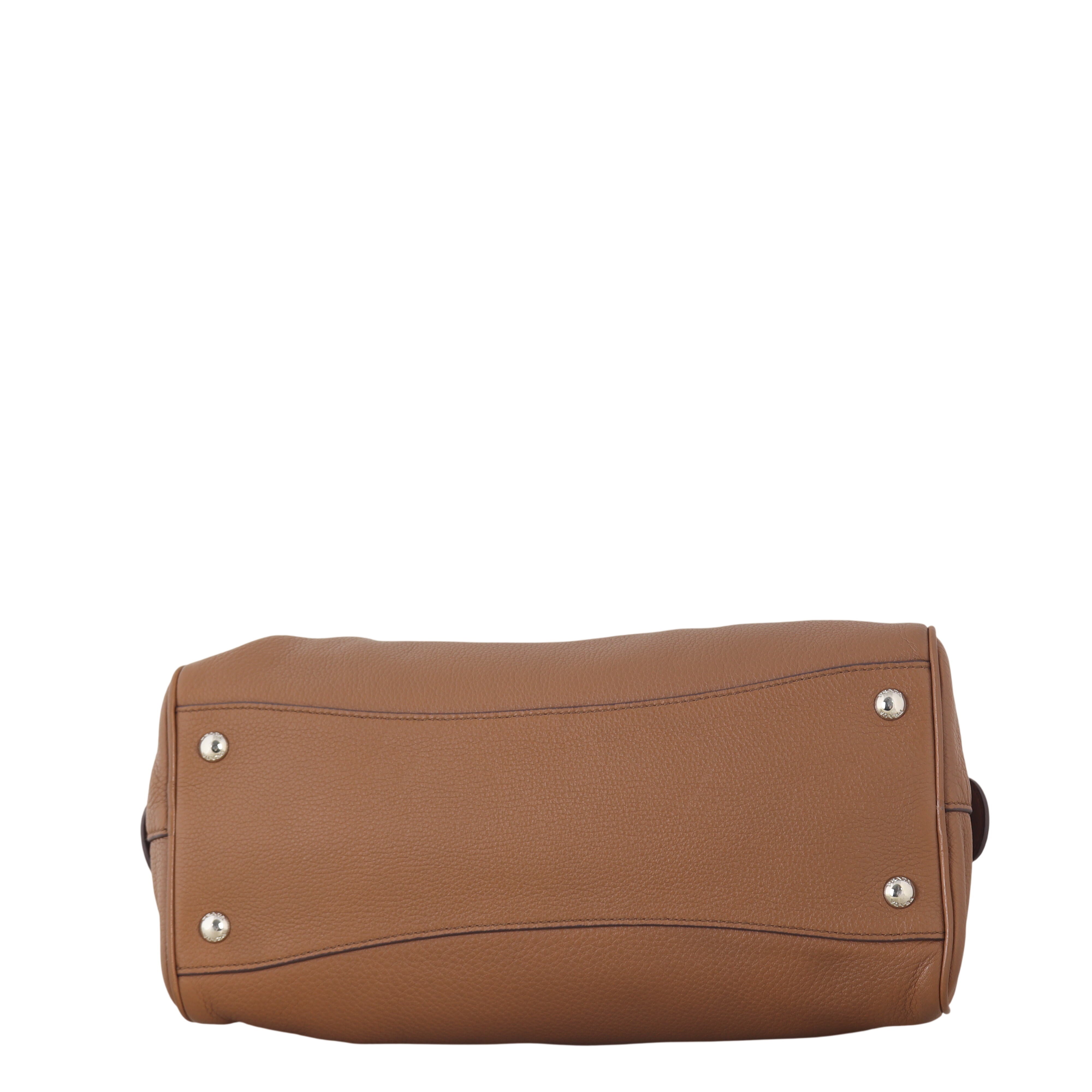 Prada Vitello Daino Bowler Bag
