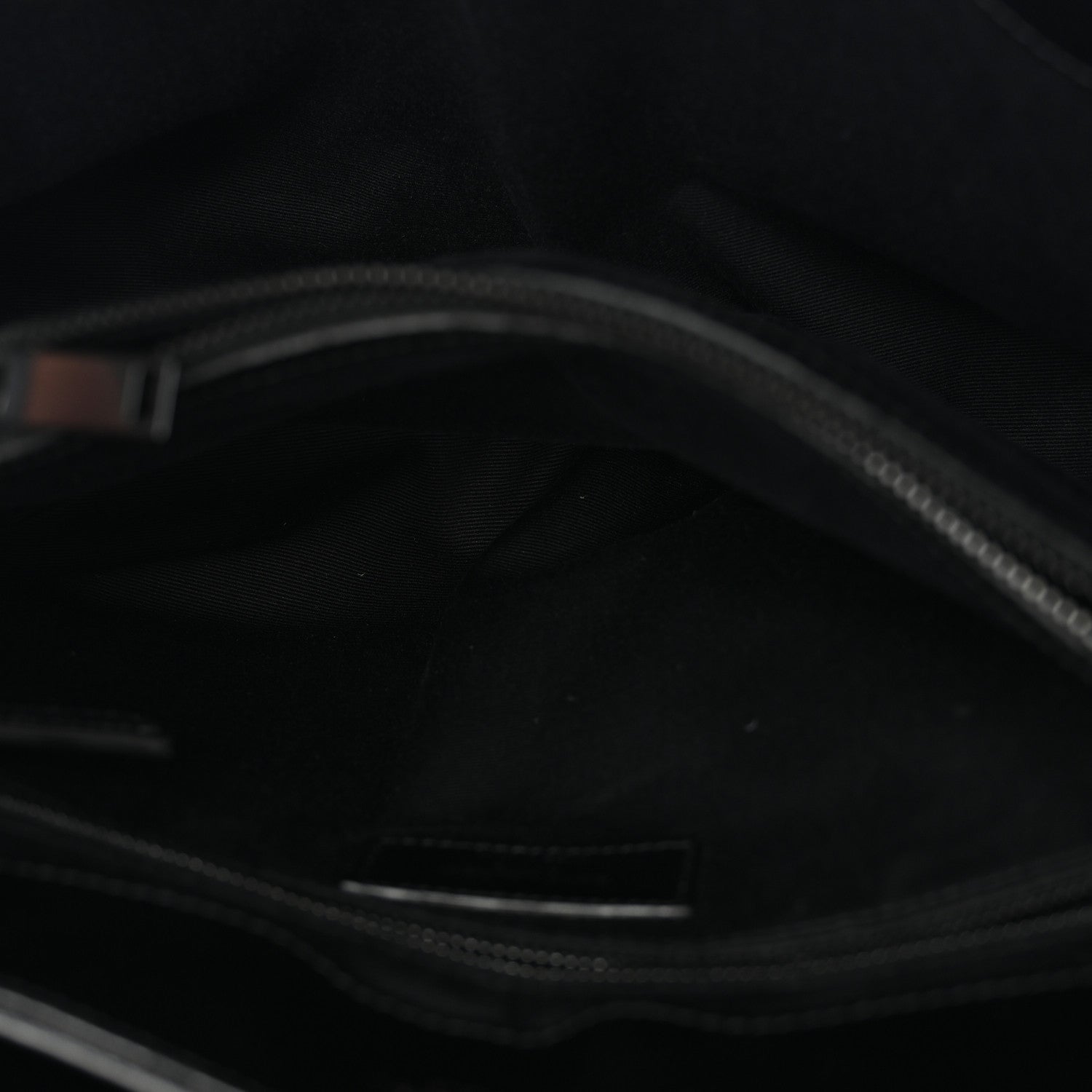 Calfskin Y Quilted Monogram Monochrome Medium Loulou Chain Satchel Black