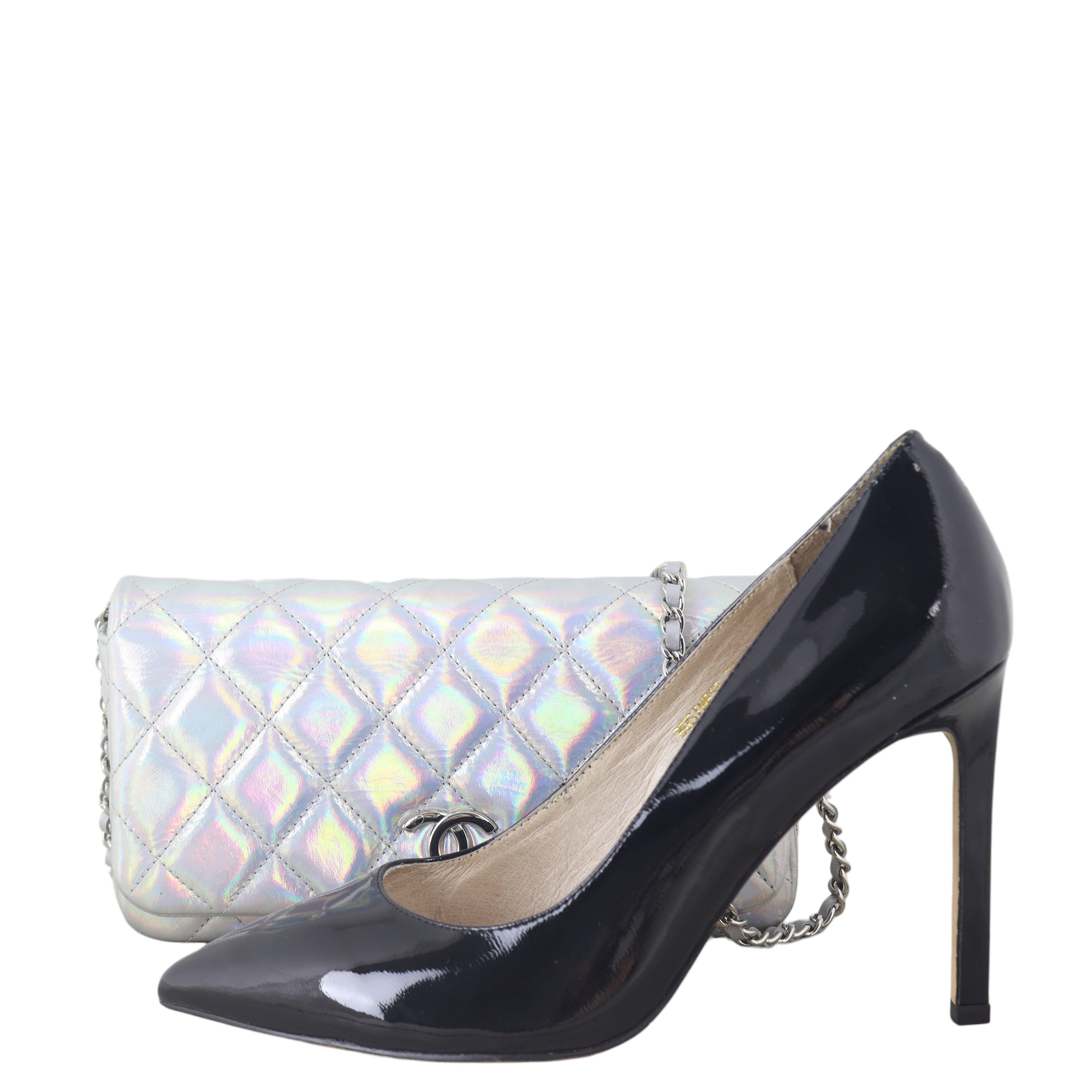 Chanel CC Chain Mini Flap Bag Holographic