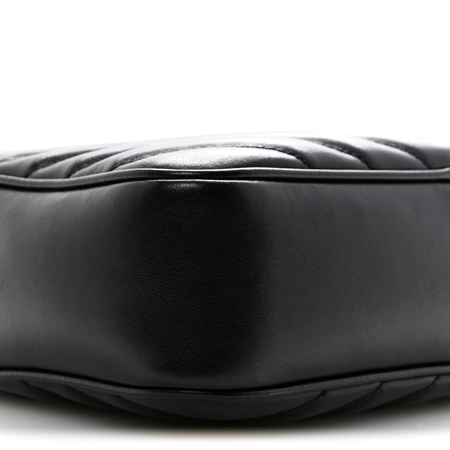 Calfskin Matelasse Monogram Lou Camera Bag Black
