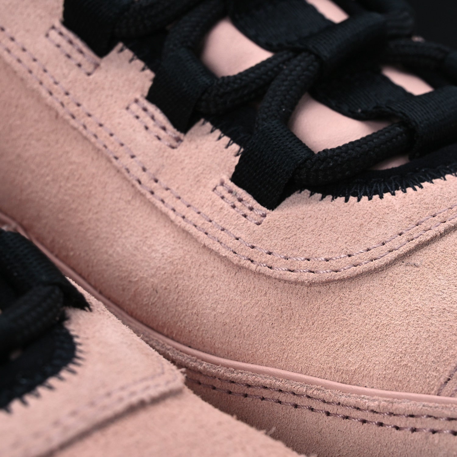 Suede Calfskin Nylon Grosgrain CC Sneakers 39.5 Light Pink
