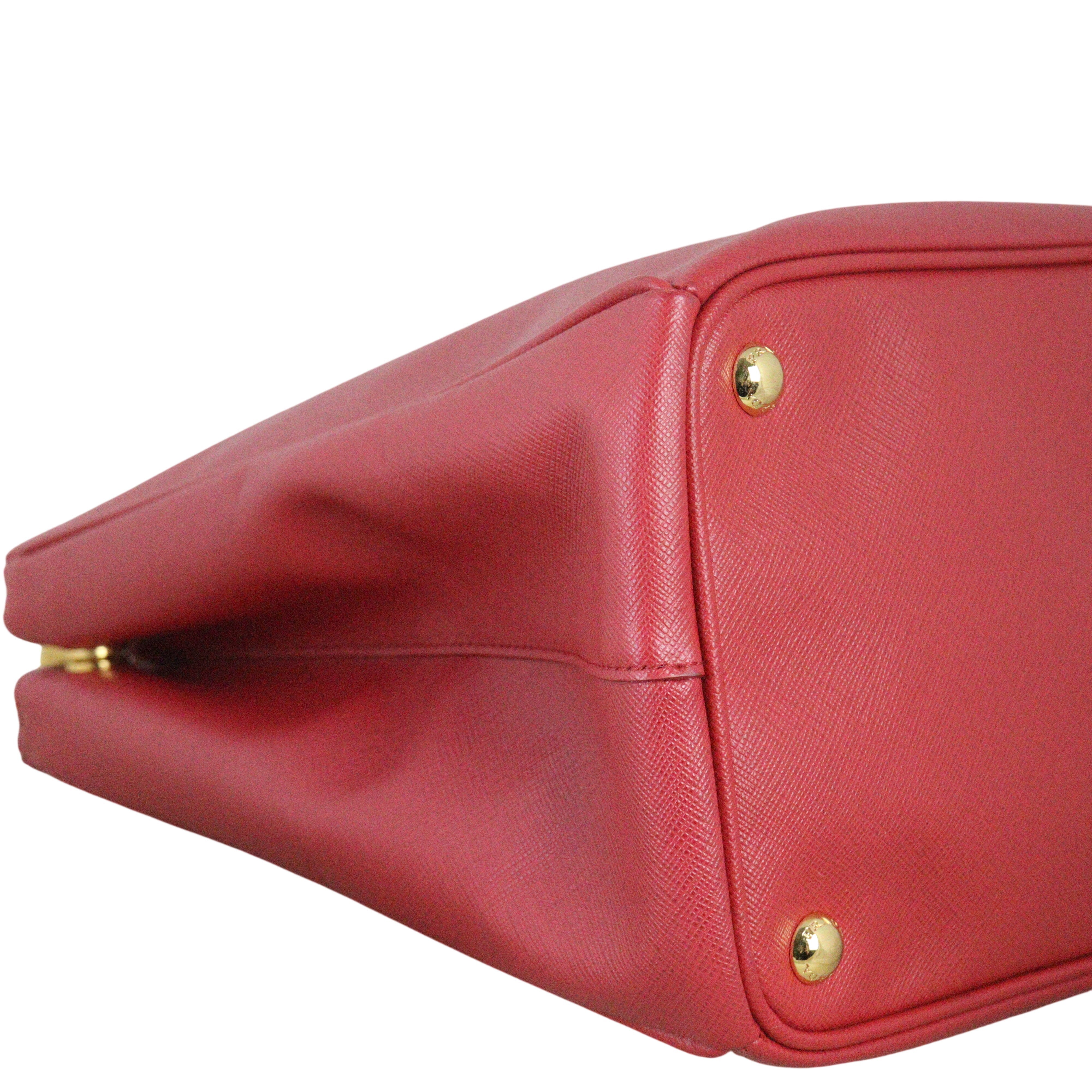 Prada Saffiano Lux Galleria Double Zip Tote Large