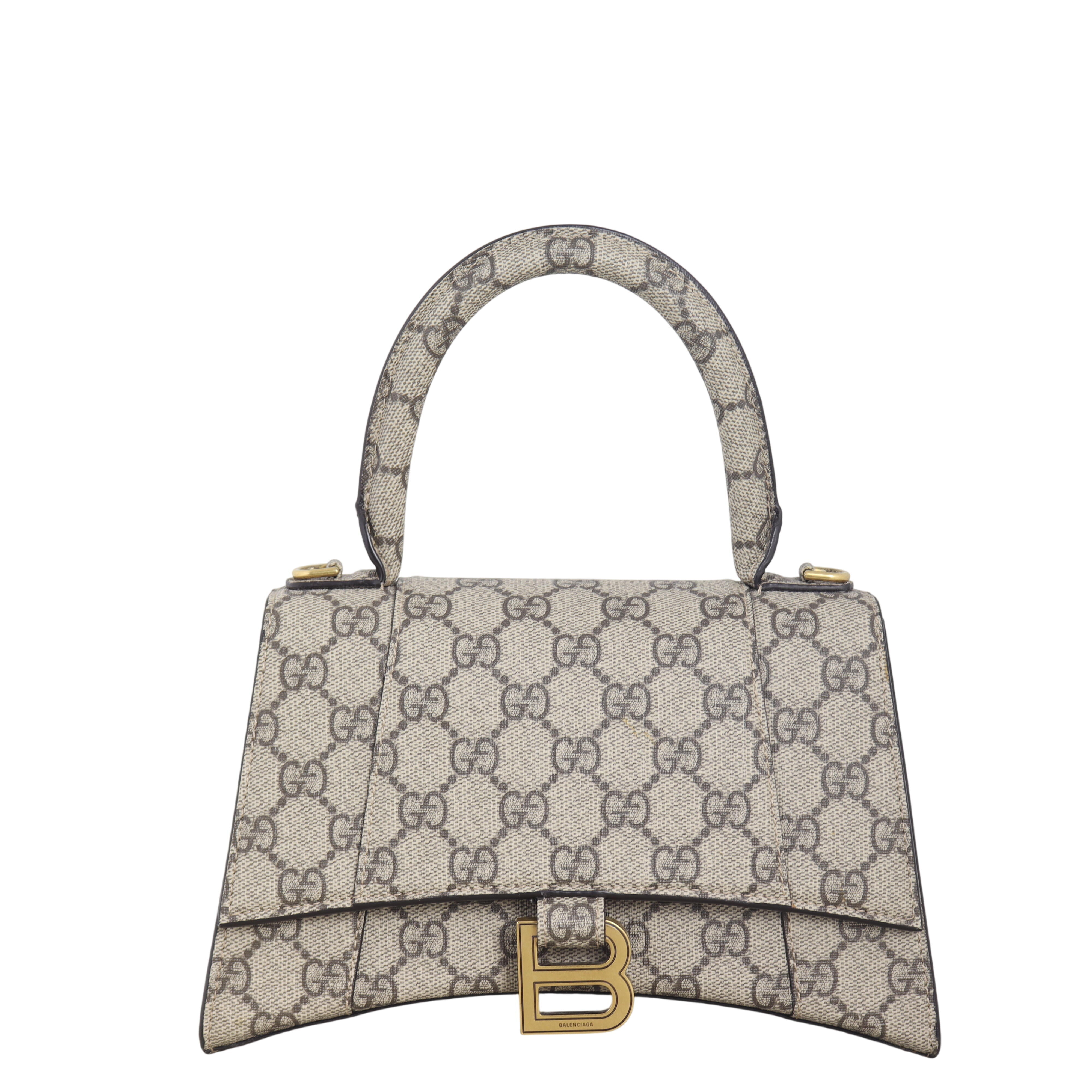 Gucci x Balenciaga The Hacker Project GG Supreme Hourglass Bag Small
