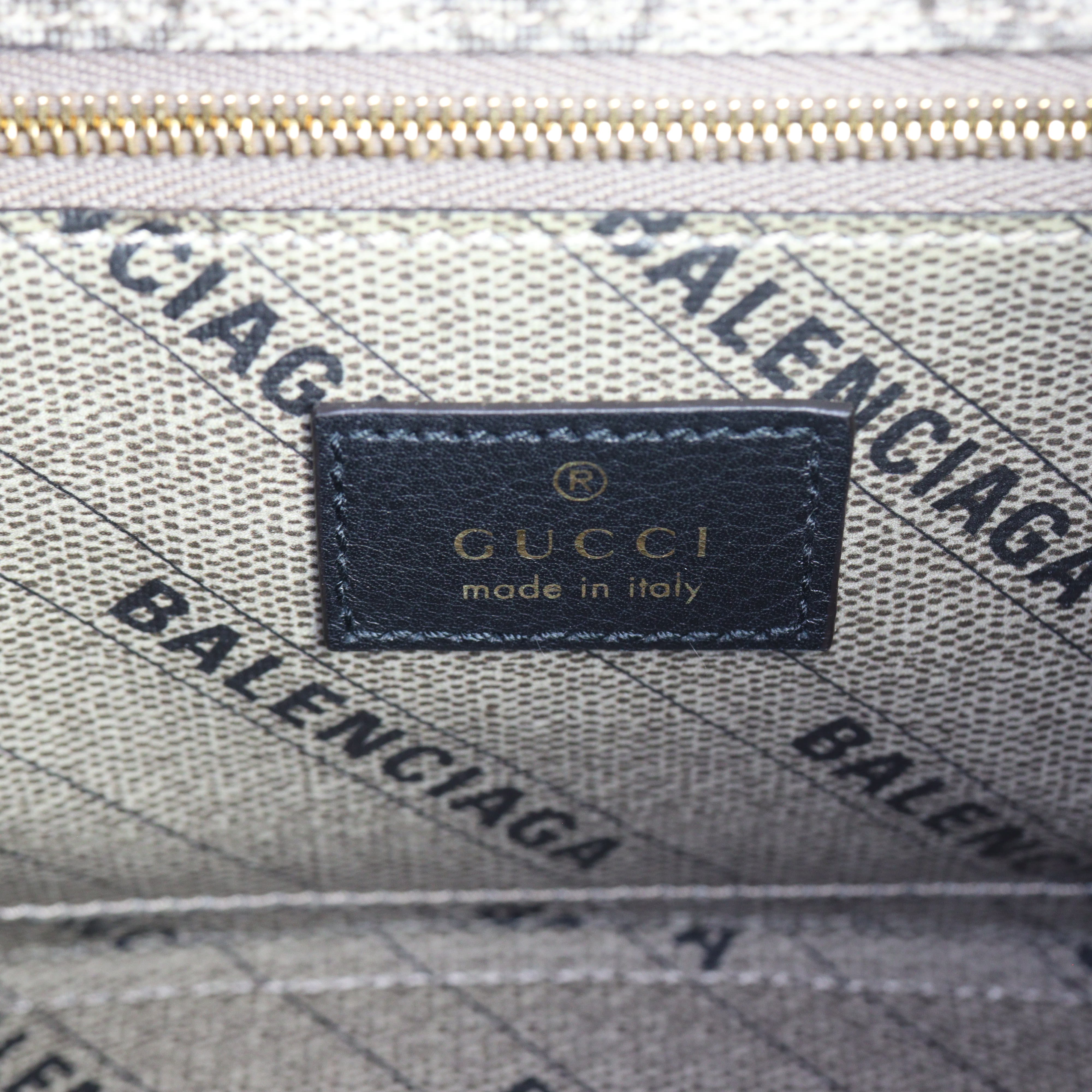 Gucci x Balenciaga The Hacker Project GG Supreme Hourglass Bag Small