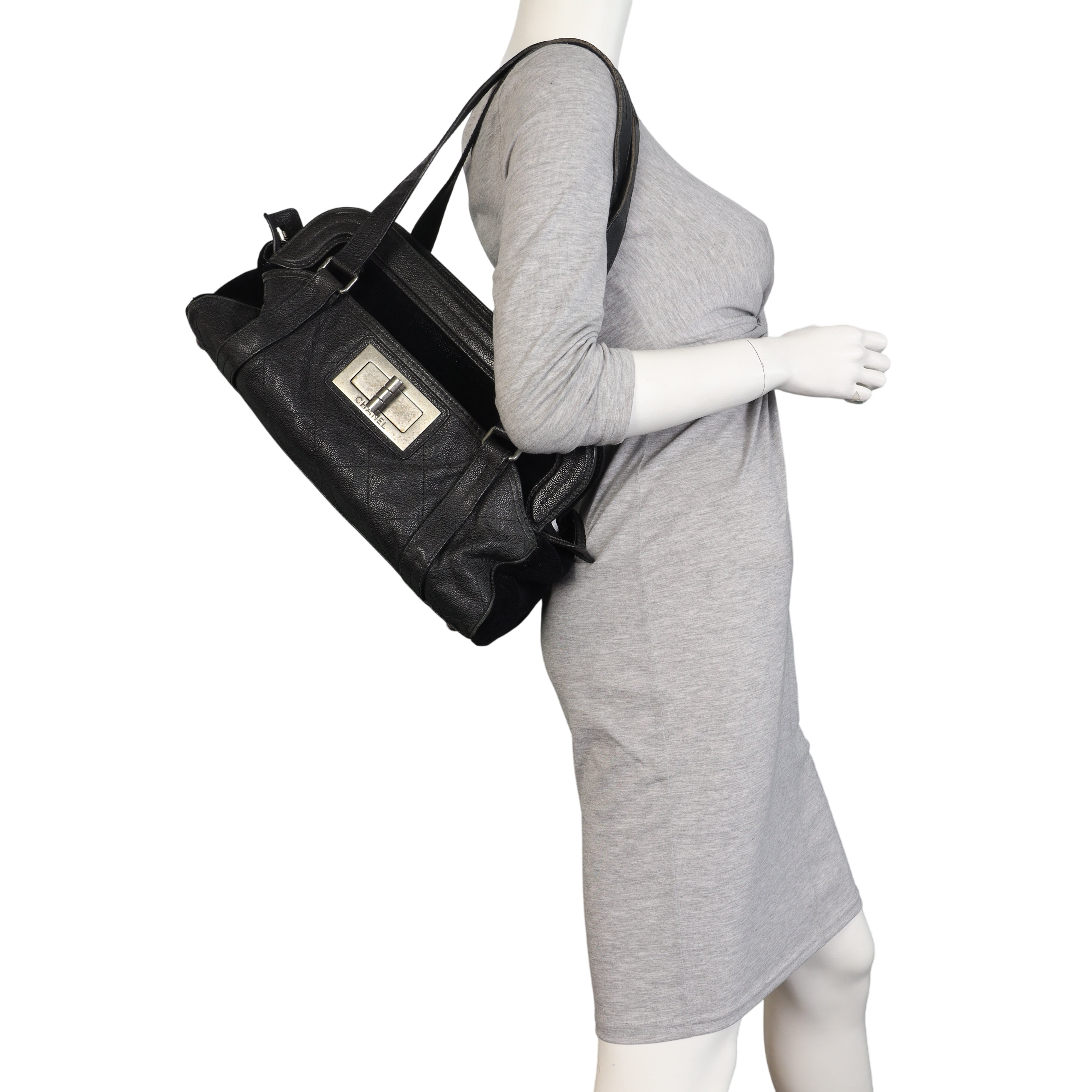 Chanel Mademoiselle Lock Bowling Bag