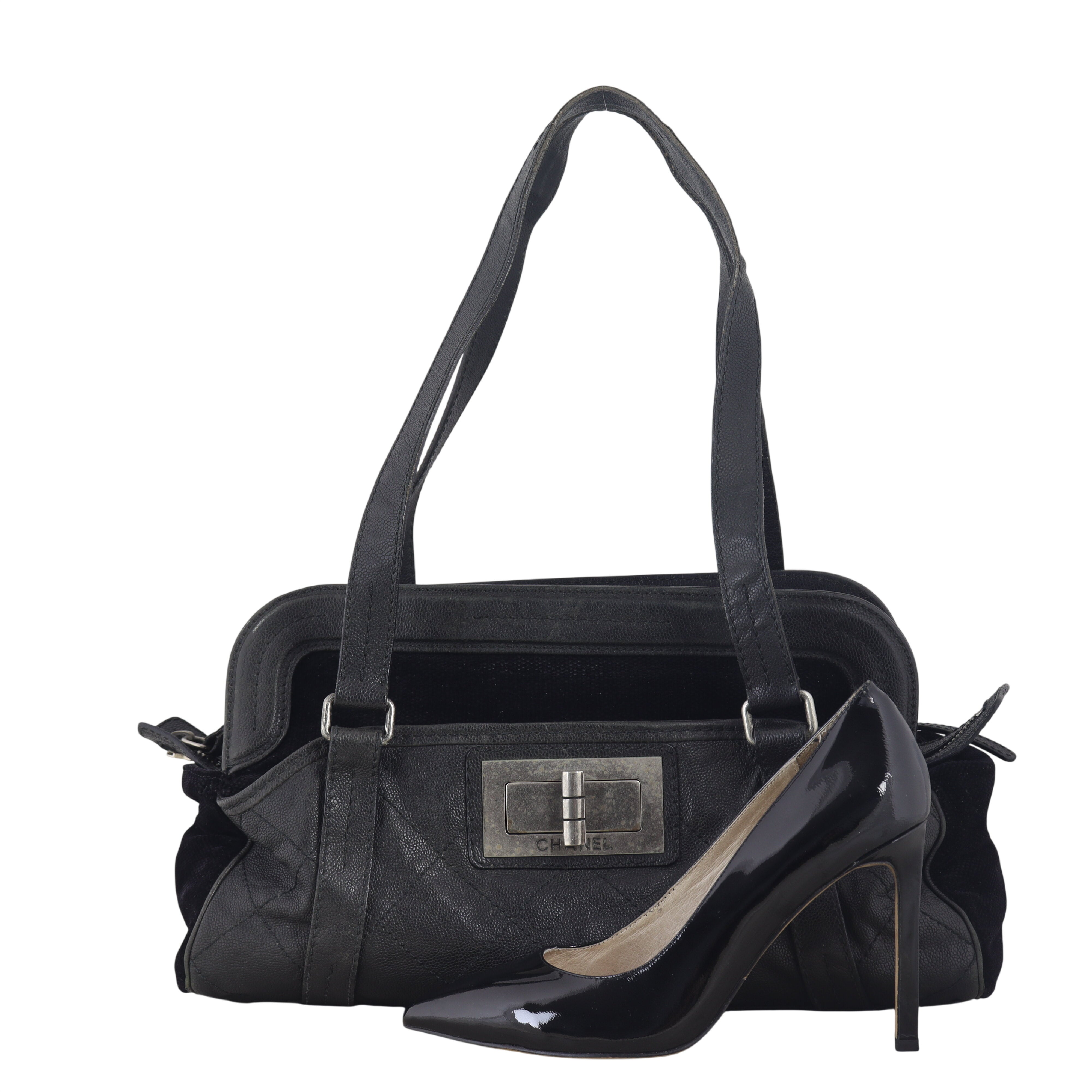 Chanel Mademoiselle Lock Bowling Bag