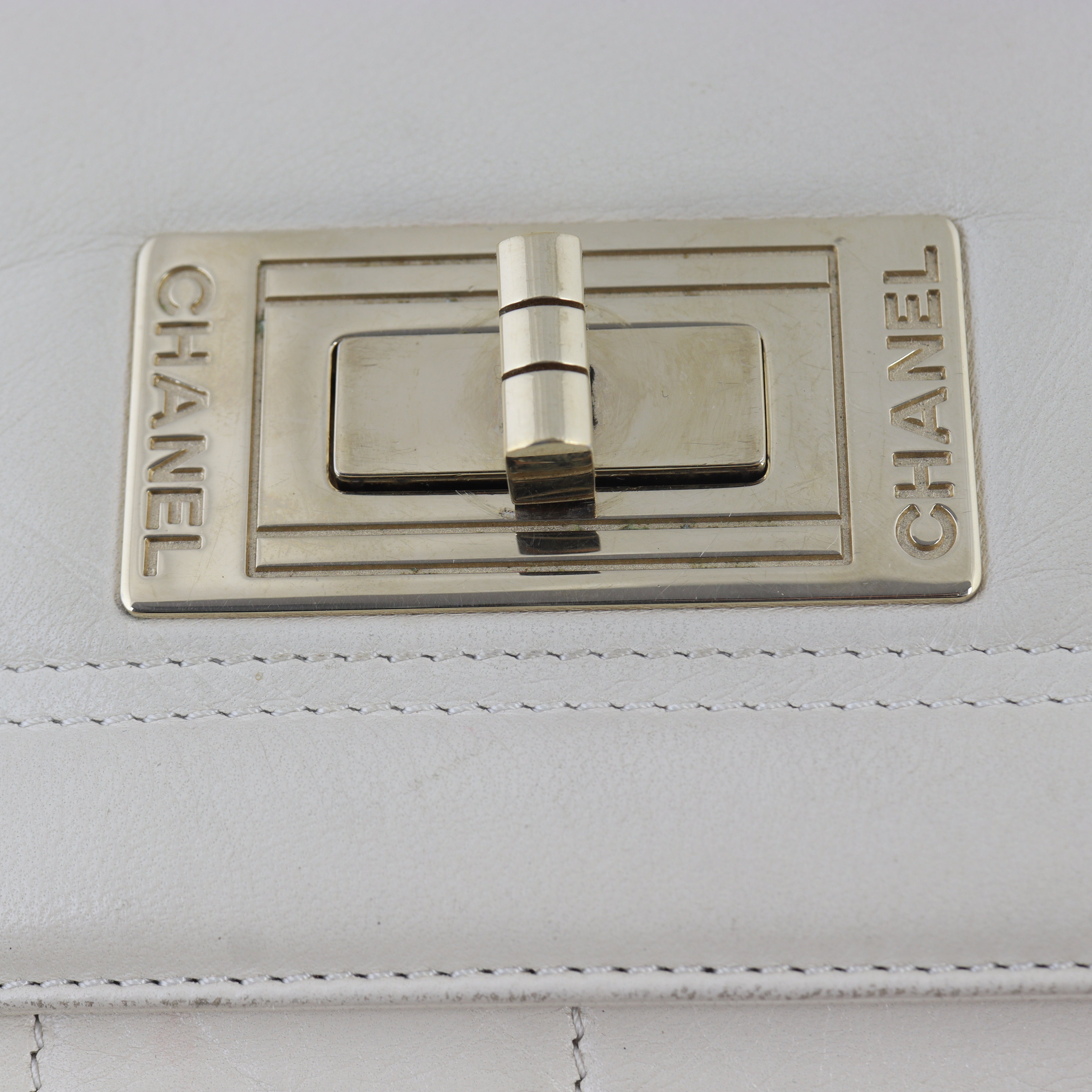 Chanel Chocolate Bar Mademoiselle Shoulder Bag