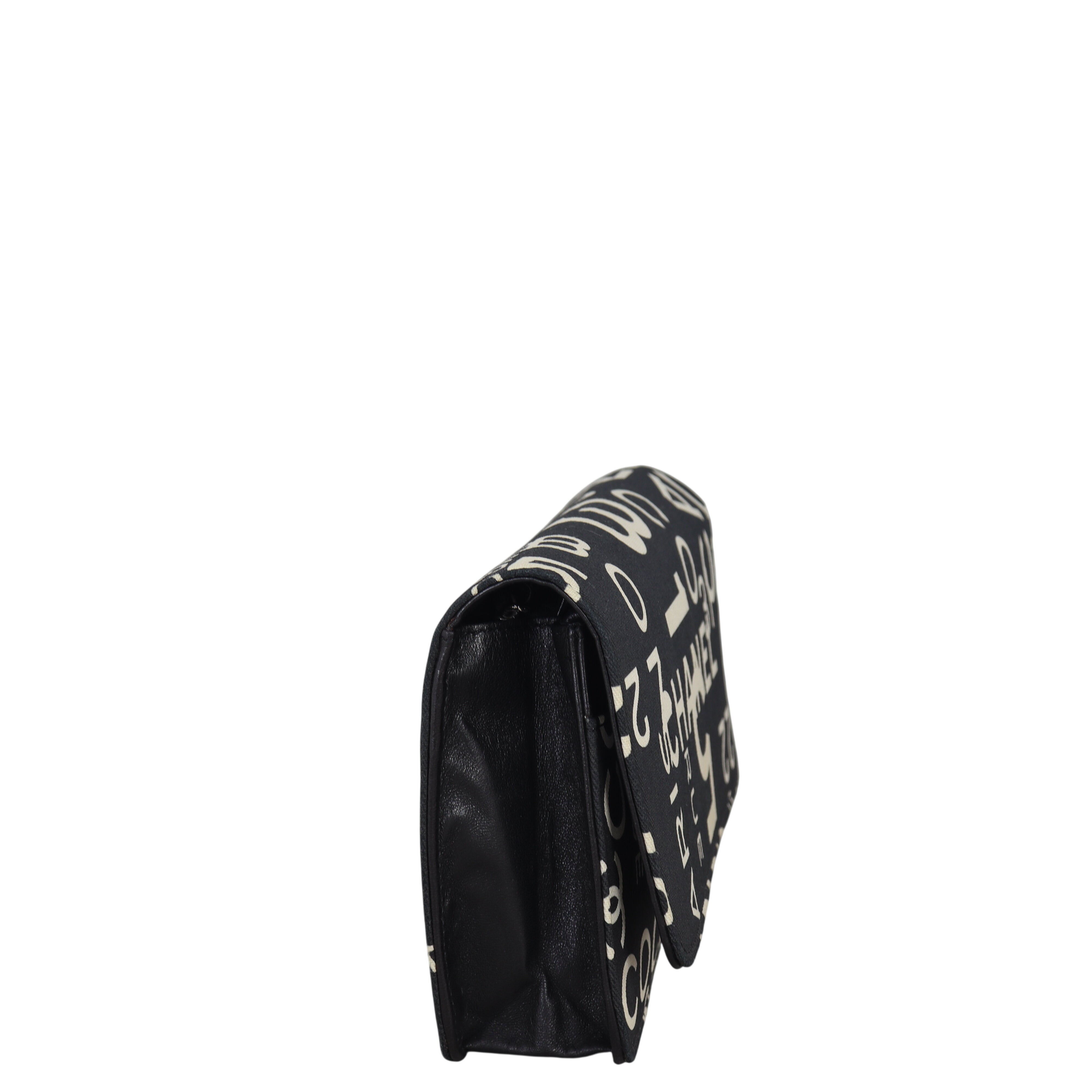Chanel 31 Rue Cambon Canvas Wallet on Chain