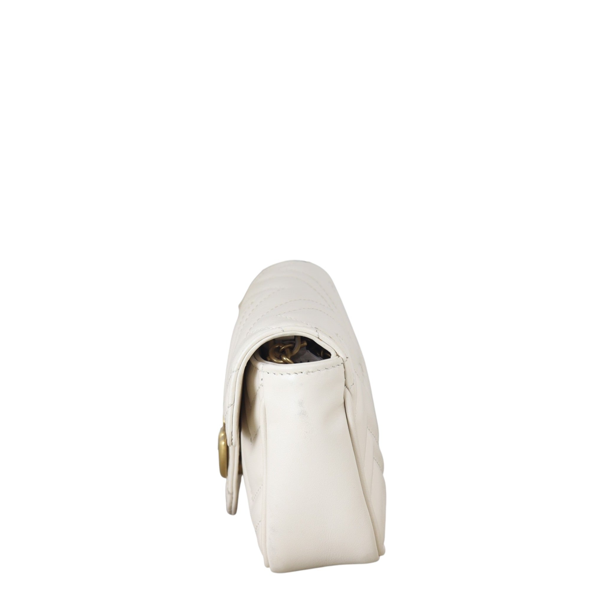 Gucci GG Marmont Matelasse Super Mini Shoulder Bag