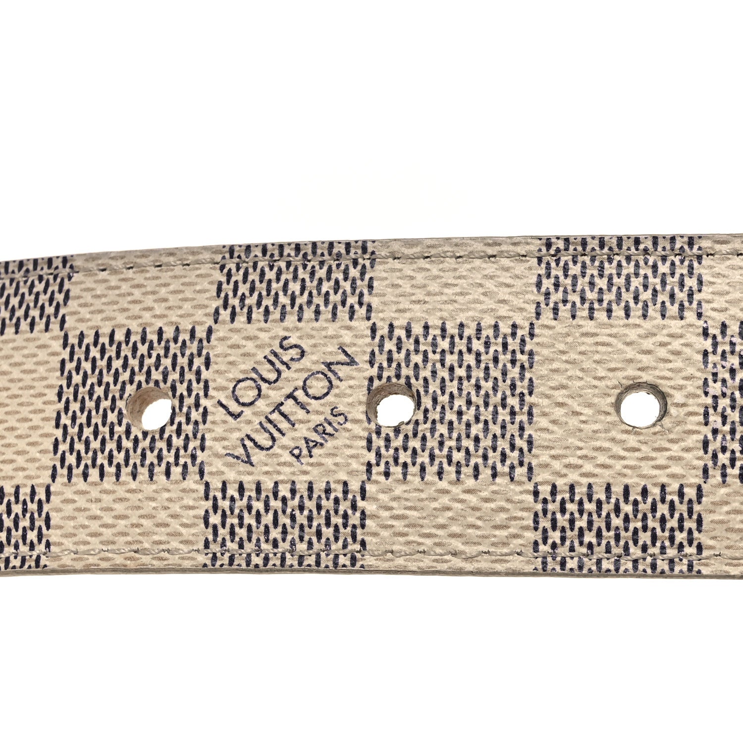 Damier Azur Voyage Belt  80 32 Azur