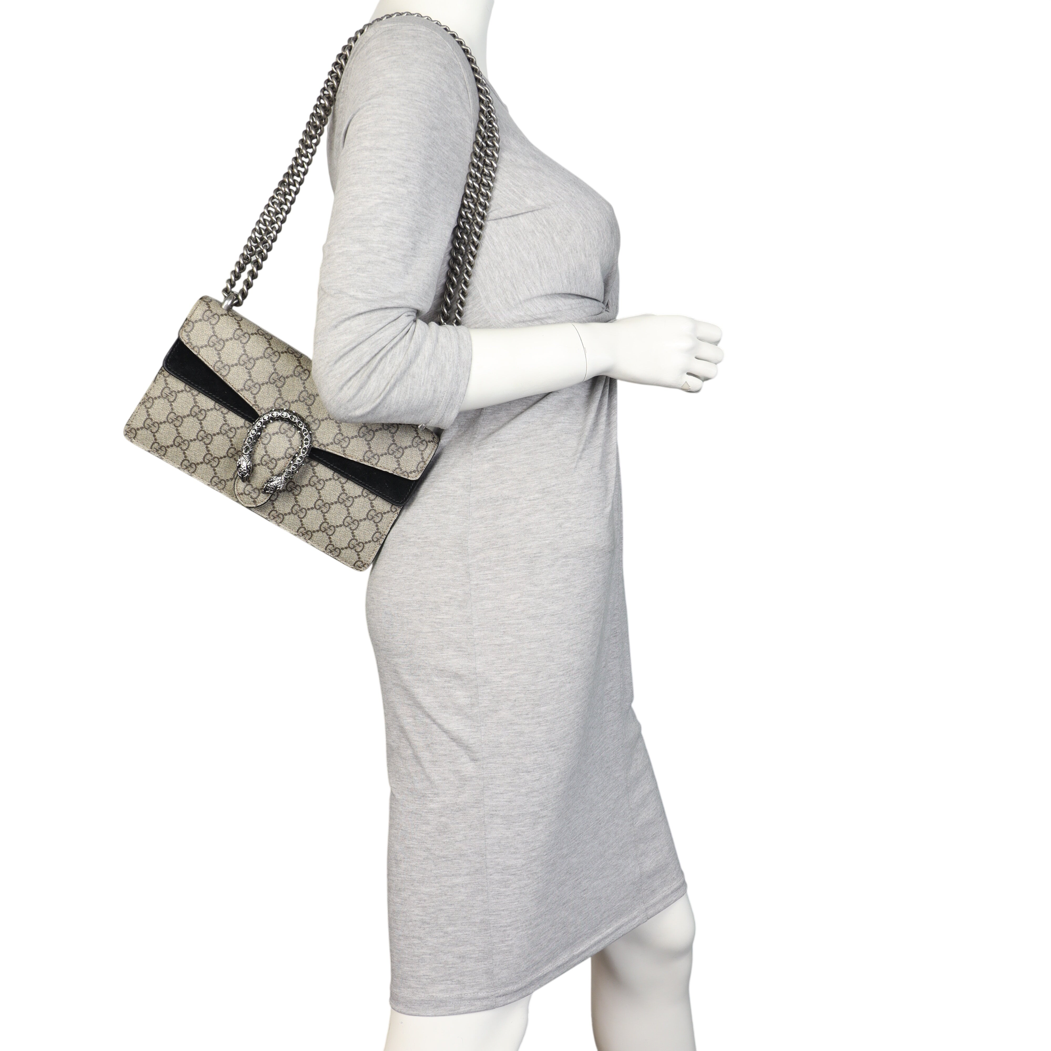 Gucci Dionysus GG Supreme Small Shoulder Bag